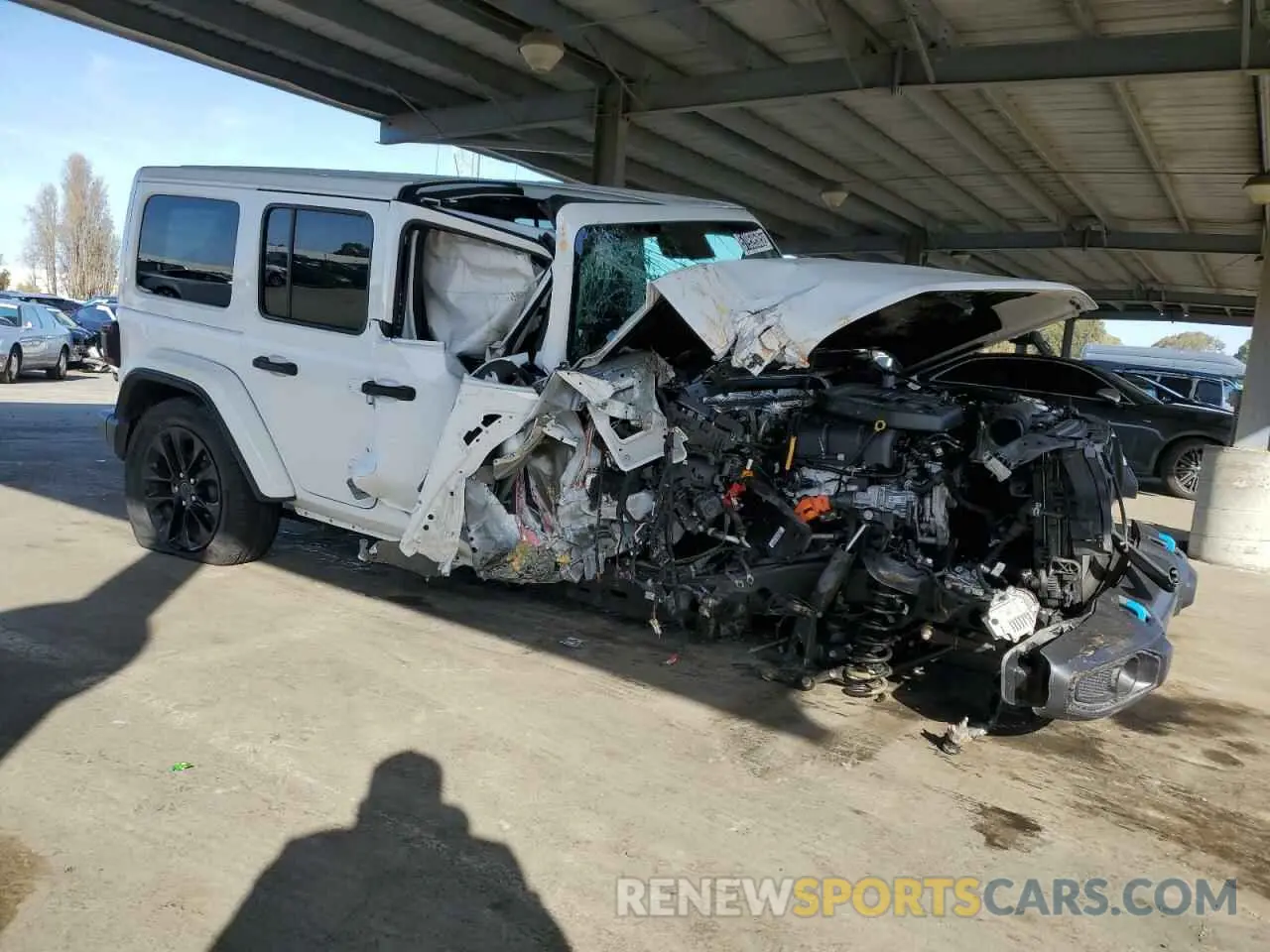 4 Photograph of a damaged car 1C4RJXP66RW303303 JEEP WRANGLER 2024