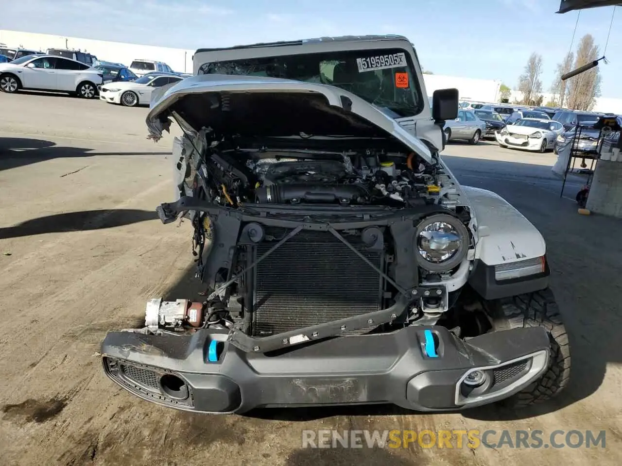 5 Photograph of a damaged car 1C4RJXP66RW303303 JEEP WRANGLER 2024