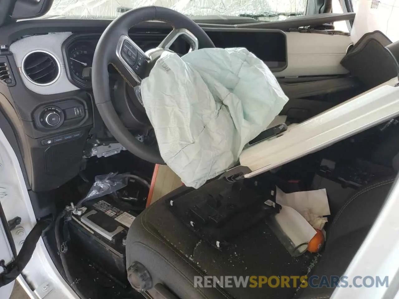 8 Photograph of a damaged car 1C4RJXP66RW303303 JEEP WRANGLER 2024