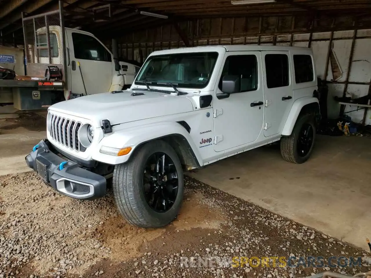 1 Photograph of a damaged car 1C4RJXP67RW223380 JEEP WRANGLER 2024