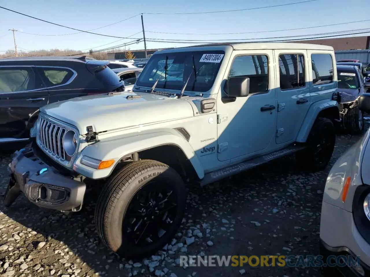 1 Photograph of a damaged car 1C4RJXP68RW128360 JEEP WRANGLER 2024