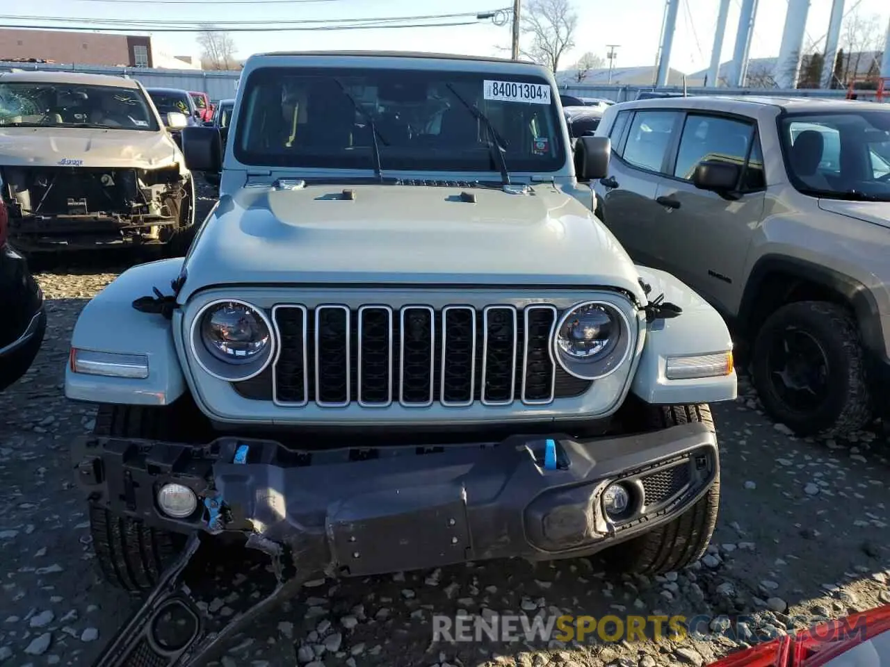 5 Photograph of a damaged car 1C4RJXP68RW128360 JEEP WRANGLER 2024
