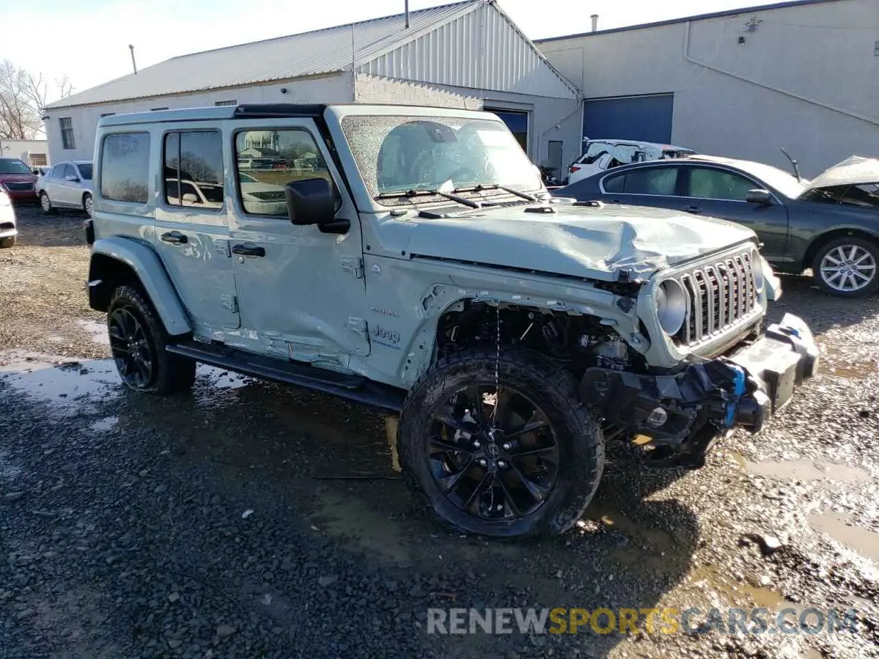 4 Photograph of a damaged car 1C4RJXP68RW152562 JEEP WRANGLER 2024