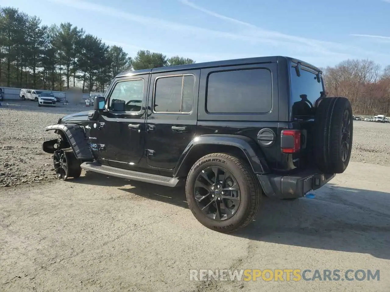 2 Photograph of a damaged car 1C4RJXP69RW221257 JEEP WRANGLER 2024