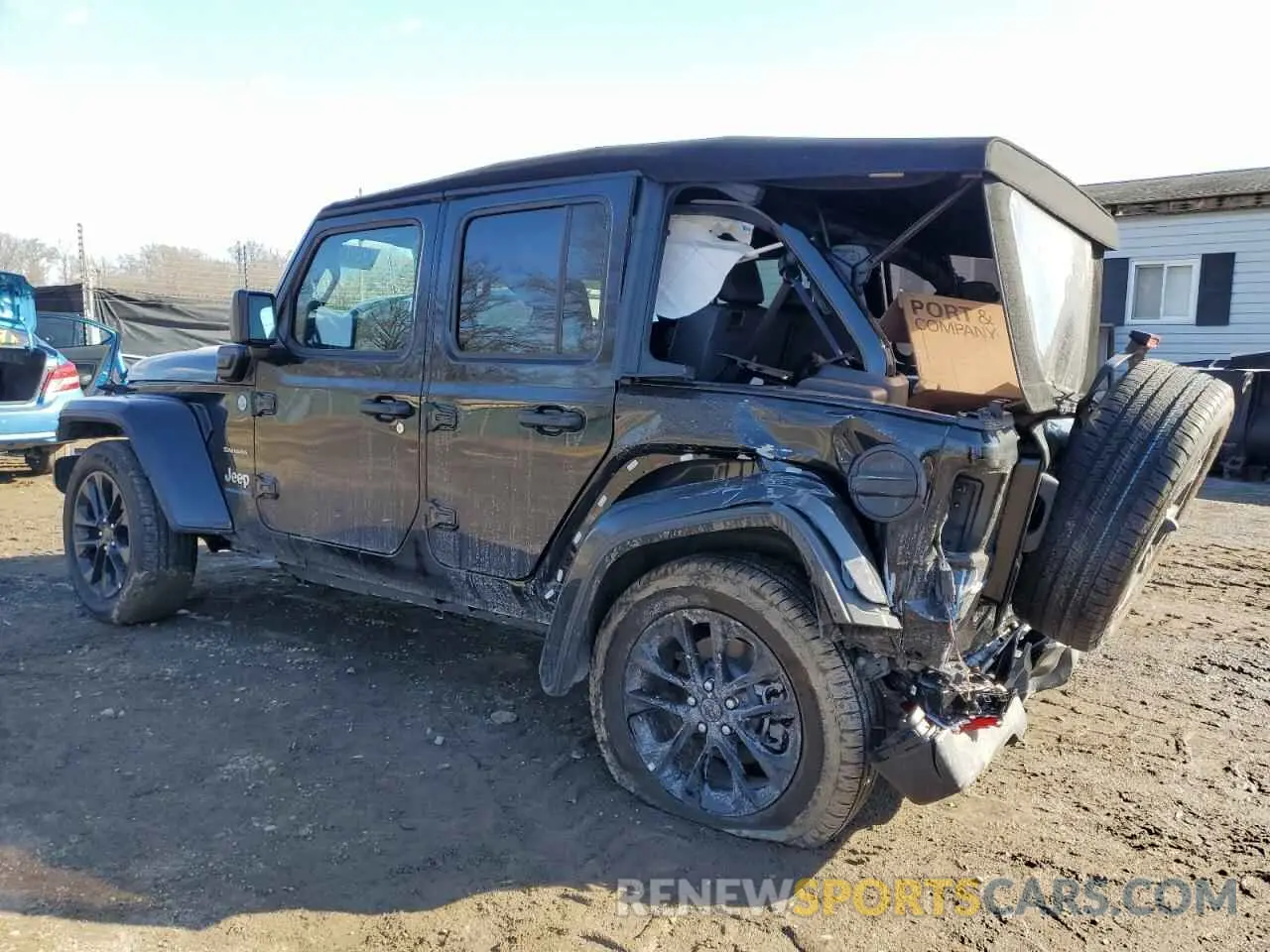 2 Photograph of a damaged car 1C4RJXP69RW317292 JEEP WRANGLER 2024
