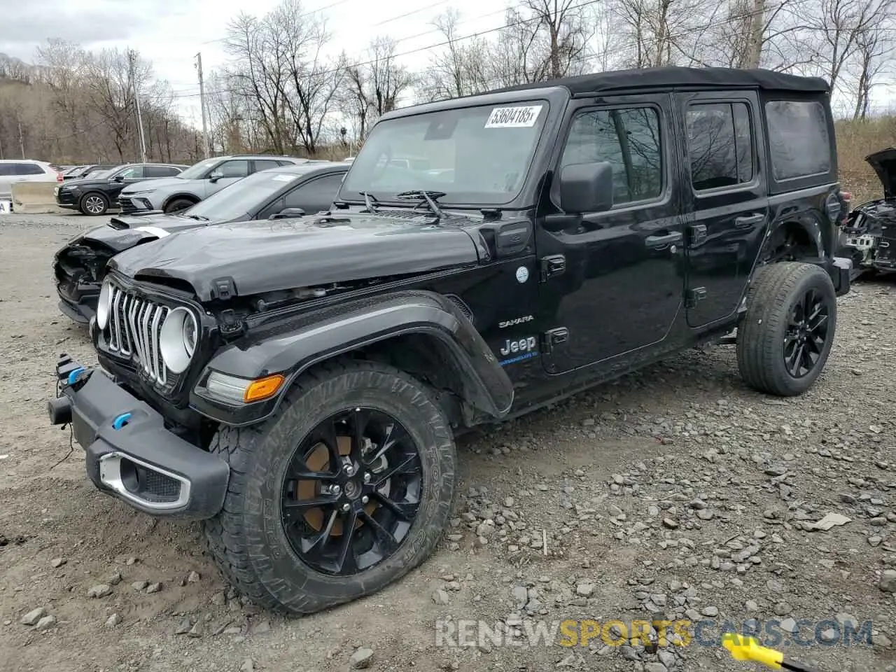 1 Photograph of a damaged car 1C4RJXP6XRW274744 JEEP WRANGLER 2024
