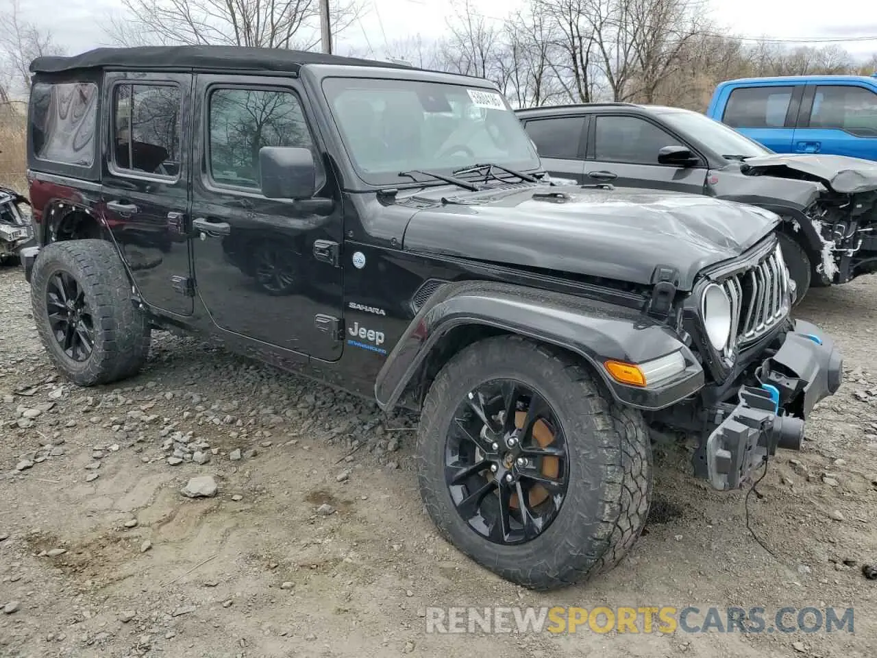 4 Photograph of a damaged car 1C4RJXP6XRW274744 JEEP WRANGLER 2024