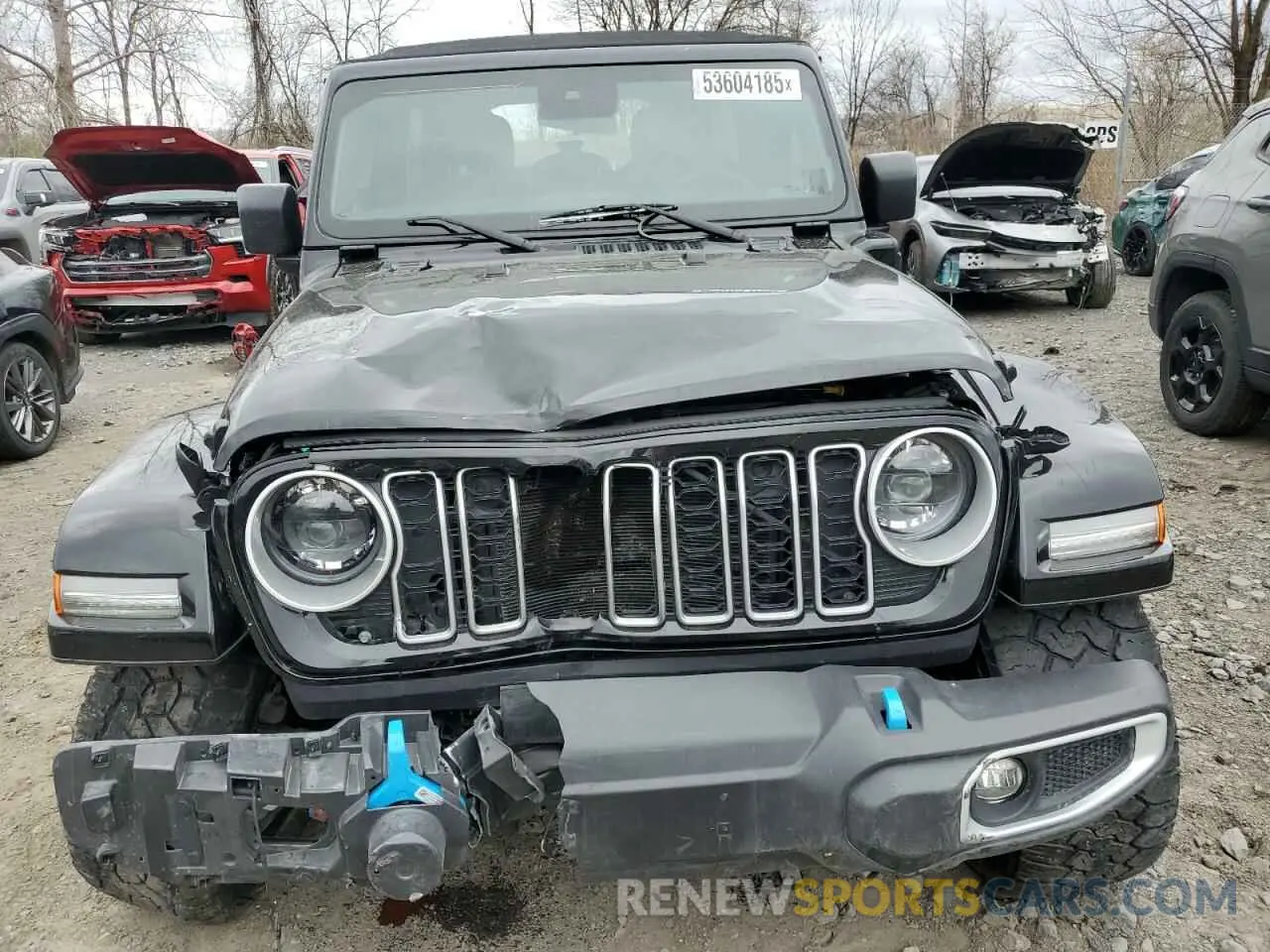 5 Photograph of a damaged car 1C4RJXP6XRW274744 JEEP WRANGLER 2024