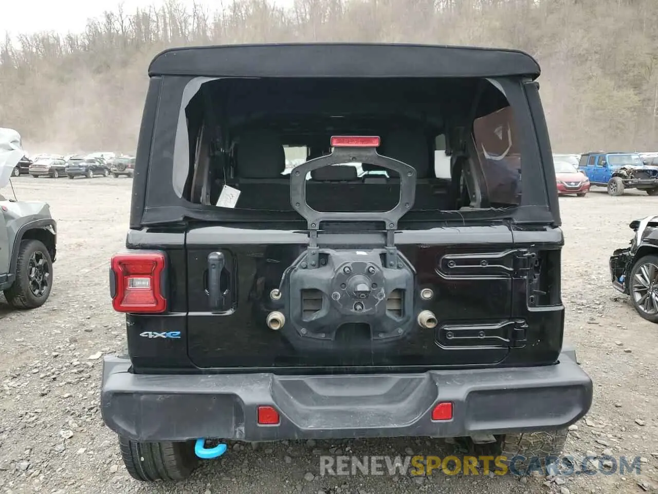 6 Photograph of a damaged car 1C4RJXP6XRW274744 JEEP WRANGLER 2024