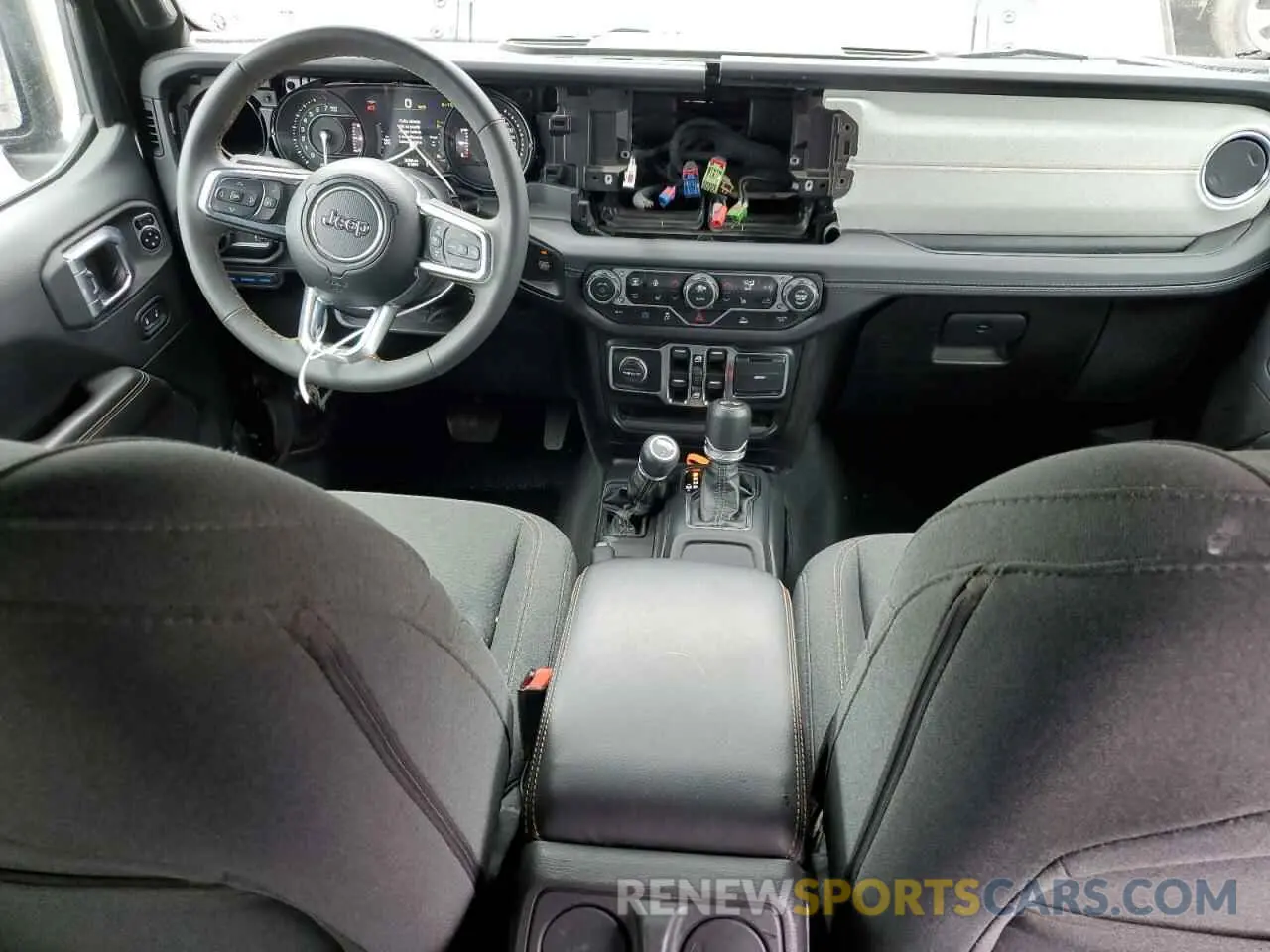 8 Photograph of a damaged car 1C4RJXP6XRW274744 JEEP WRANGLER 2024