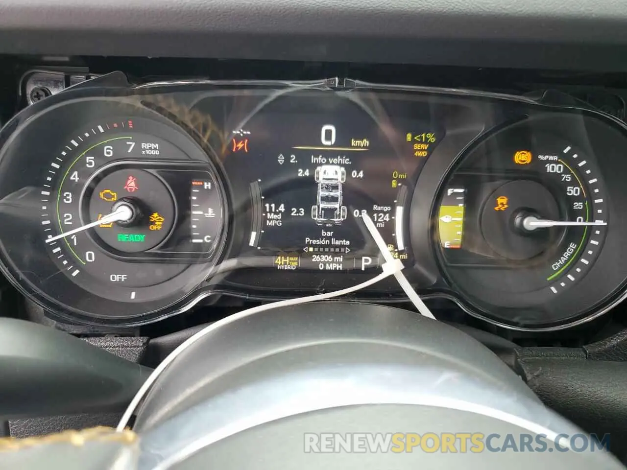 9 Photograph of a damaged car 1C4RJXP6XRW274744 JEEP WRANGLER 2024
