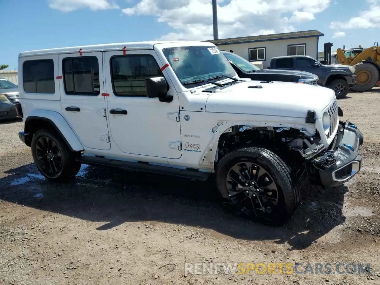 4 Photograph of a damaged car 1C4RJXP6XRW294430 JEEP WRANGLER 2024