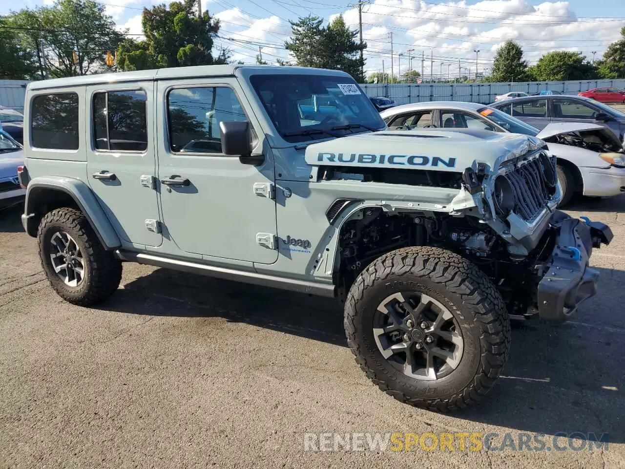 4 Photograph of a damaged car 1C4RJXR64RW279791 JEEP WRANGLER 2024