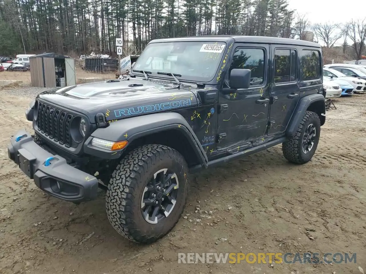 1 Photograph of a damaged car 1C4RJXR65RW143217 JEEP WRANGLER 2024