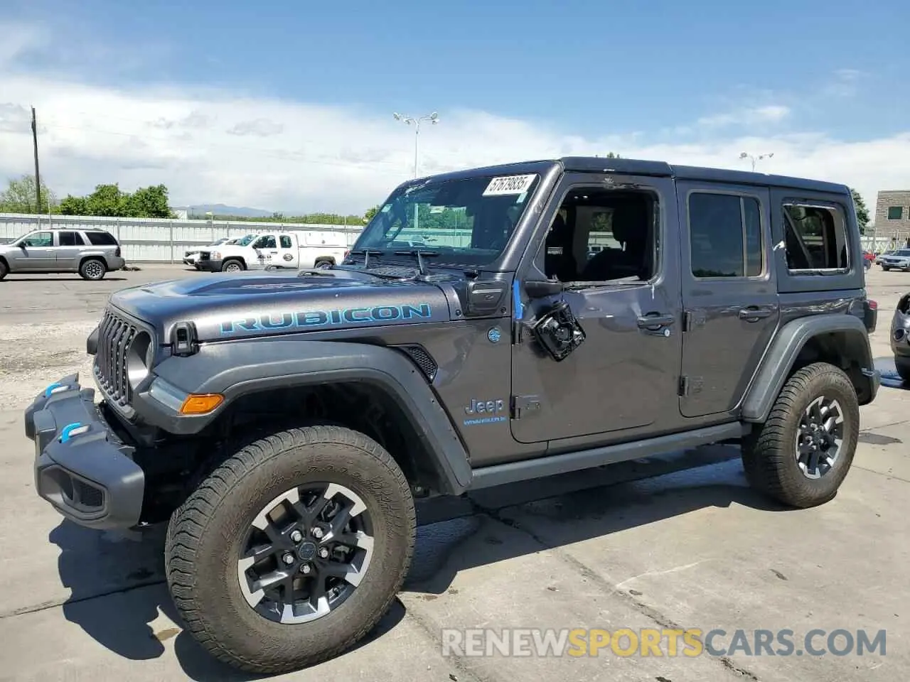 1 Photograph of a damaged car 1C4RJXR68RW133510 JEEP WRANGLER 2024