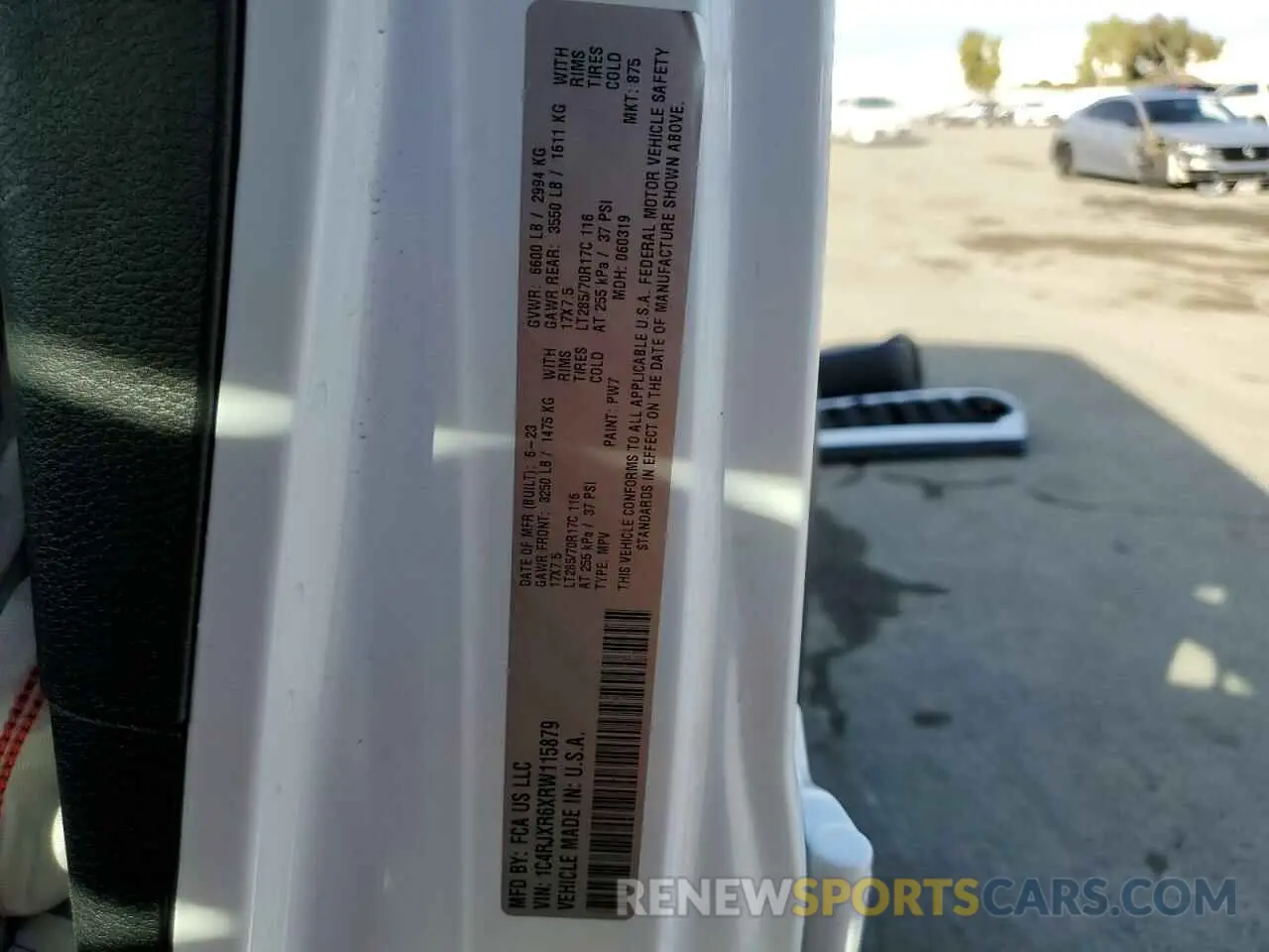 14 Photograph of a damaged car 1C4RJXR6XRW115879 JEEP WRANGLER 2024