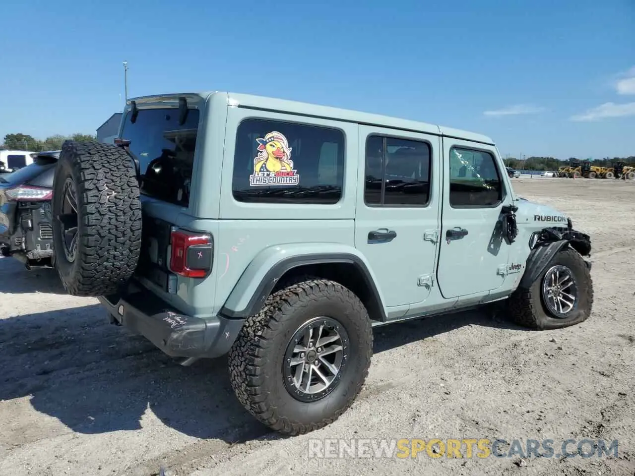 3 Photograph of a damaged car 1C4RJXSJ0RW290589 JEEP WRANGLER 2024