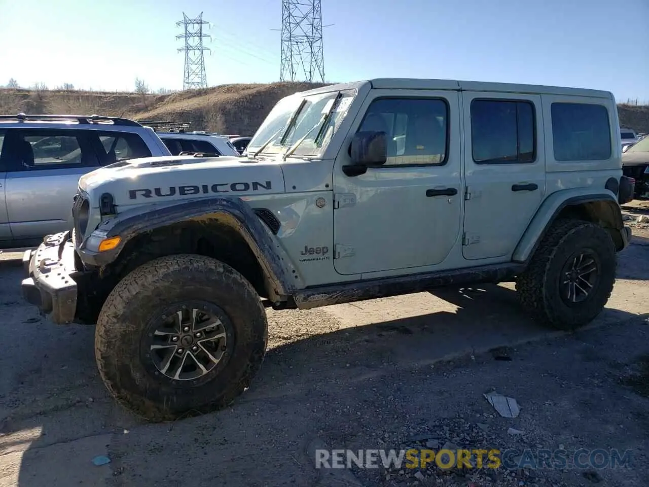 1 Photograph of a damaged car 1C4RJXSJ6RW169582 JEEP WRANGLER 2024