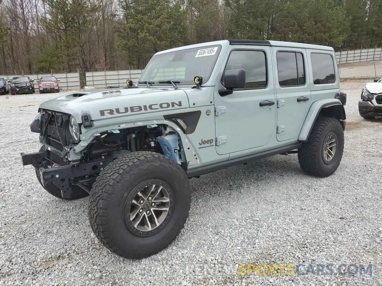 1 Photograph of a damaged car 1C4RJXSJ7RW268475 JEEP WRANGLER 2024