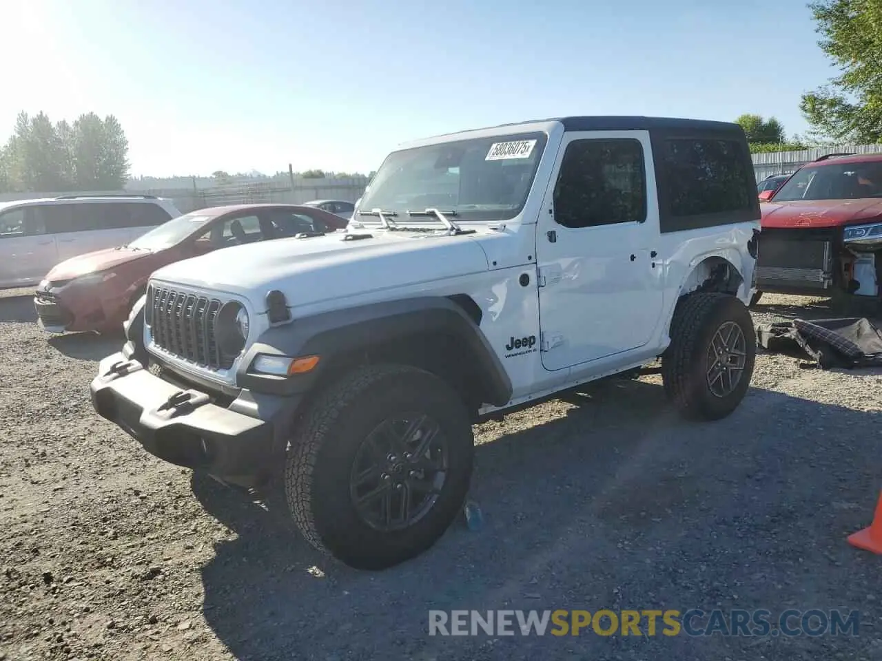 1 Photograph of a damaged car 1C4PJXAN3SW515427 JEEP WRANGLER 2025