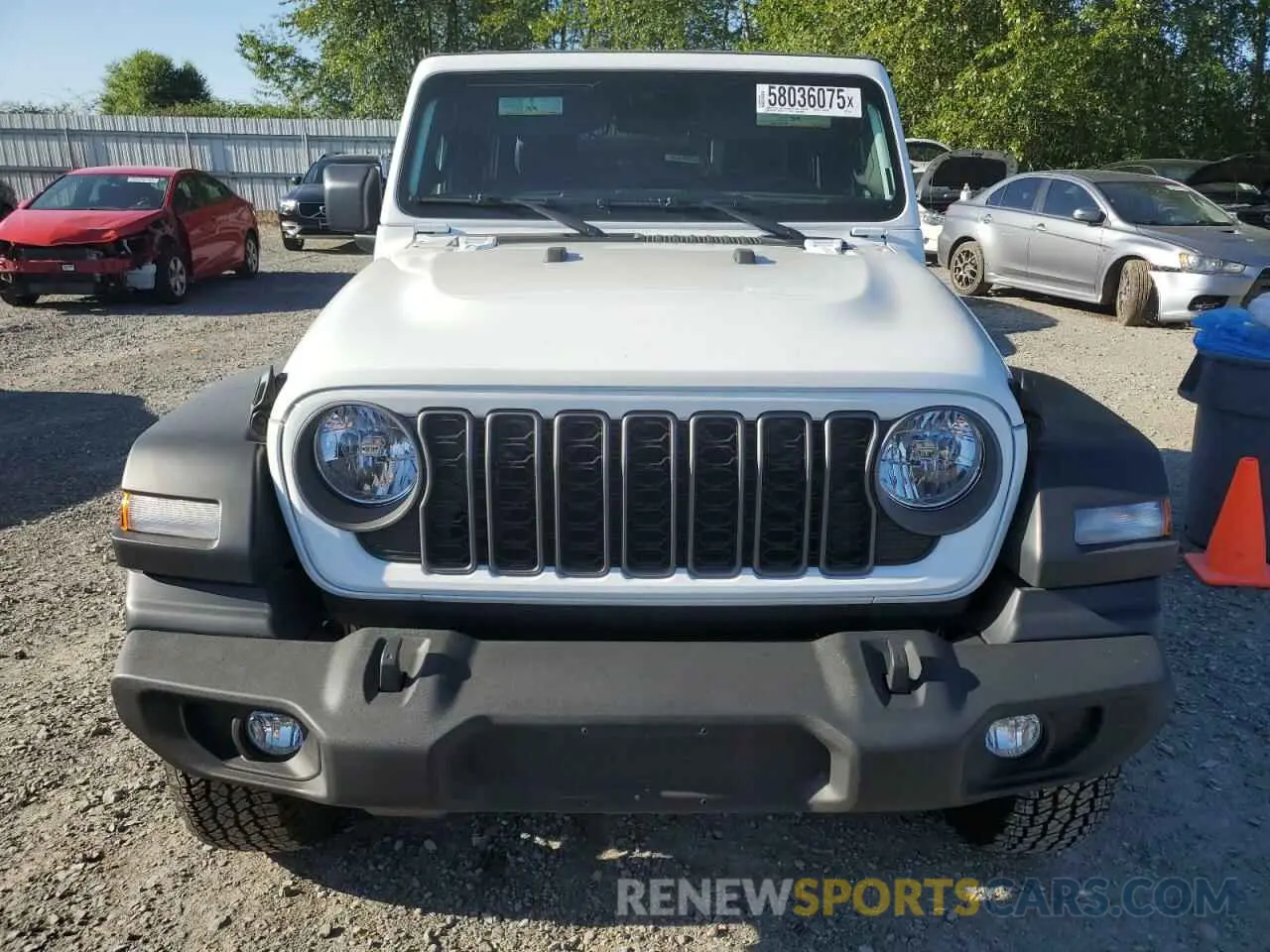 5 Photograph of a damaged car 1C4PJXAN3SW515427 JEEP WRANGLER 2025