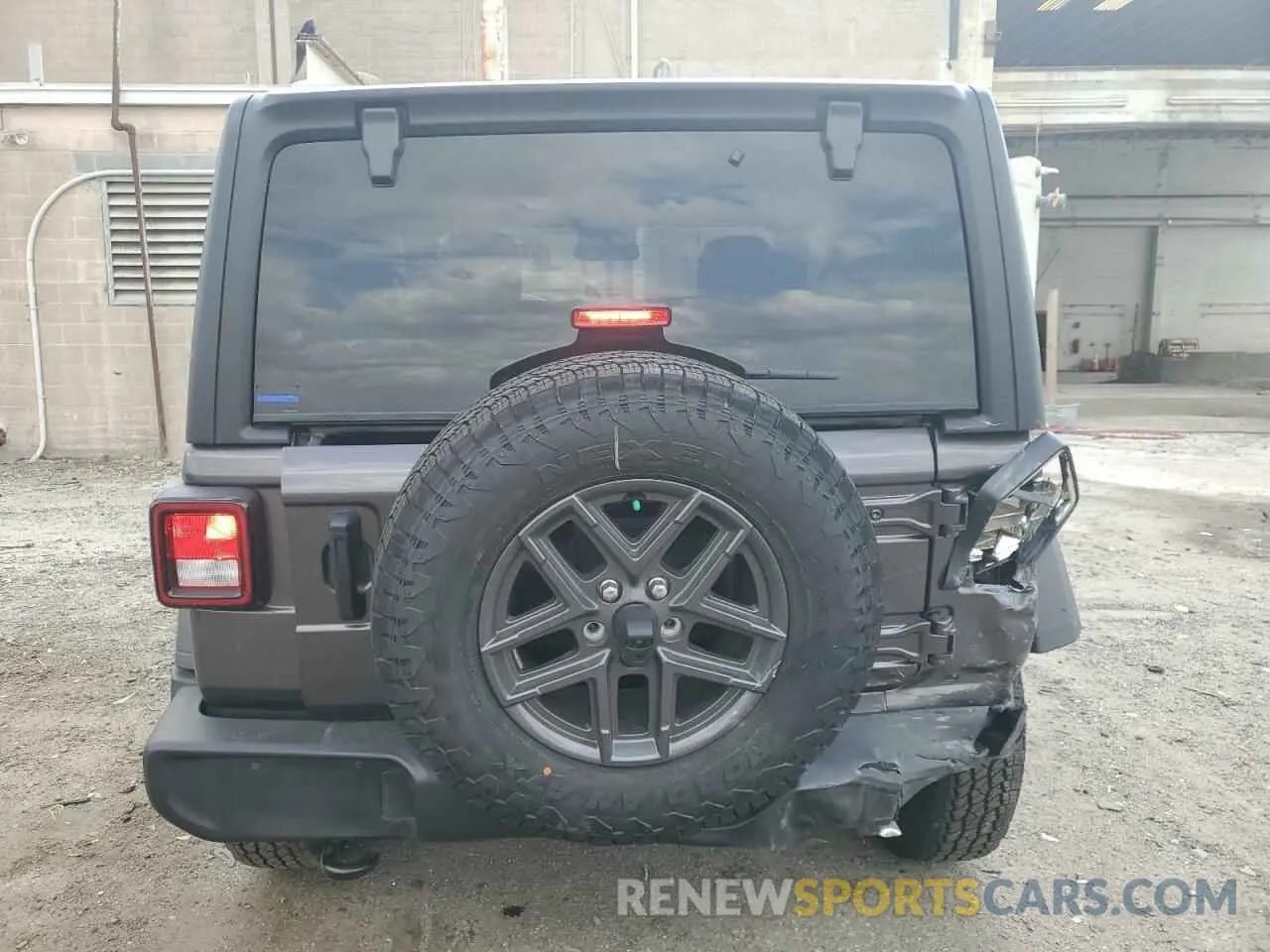 6 Photograph of a damaged car 1C4PJXAN6SW553038 JEEP WRANGLER 2025