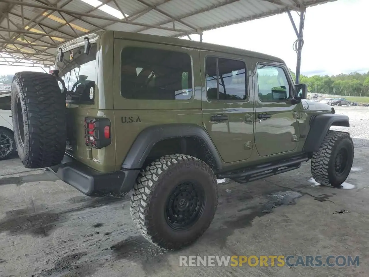 3 Photograph of a damaged car 1C4PJXDG7SW536309 JEEP WRANGLER 2025