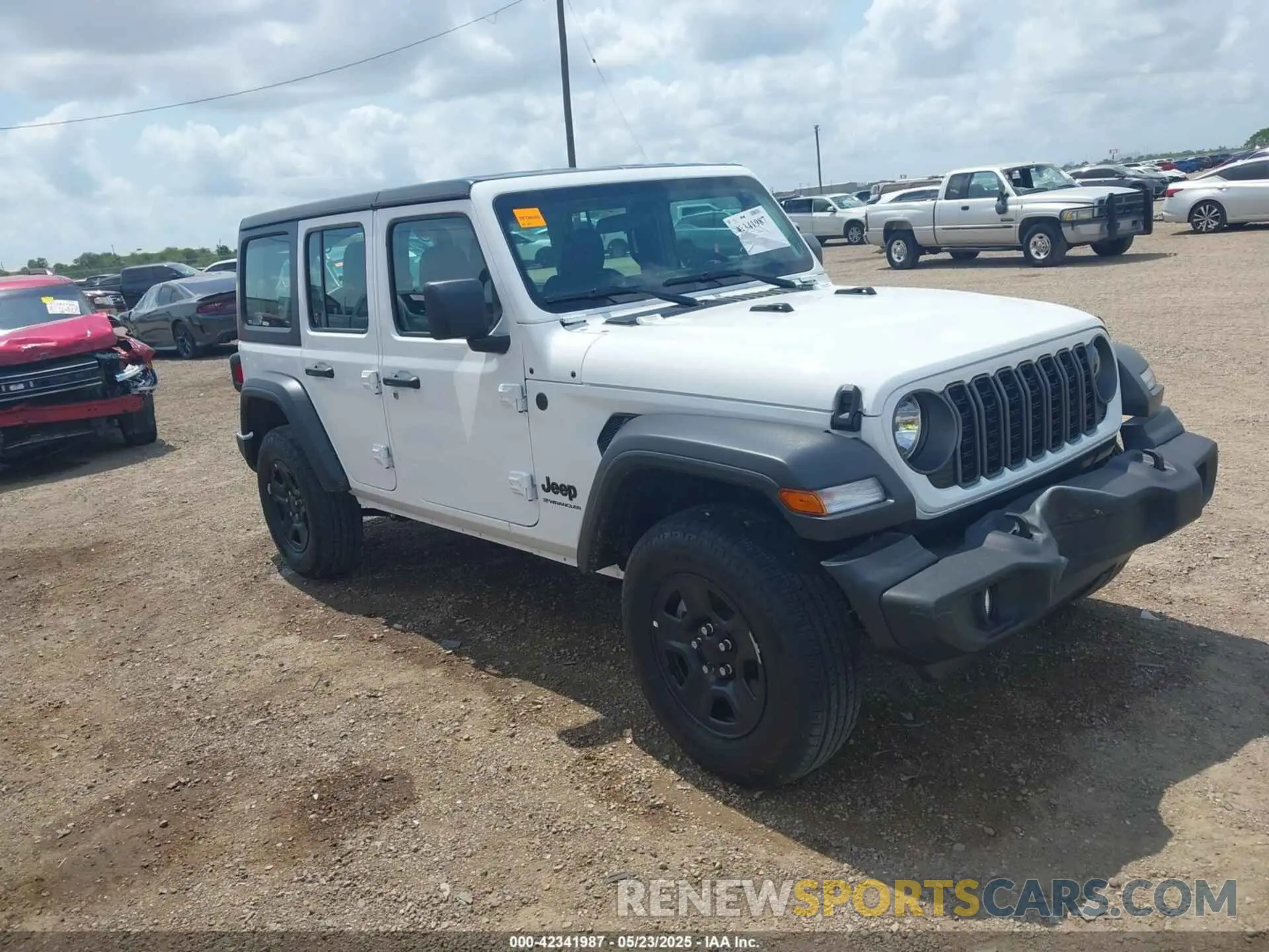 1 Photograph of a damaged car 1C4PJXDG7SW546578 JEEP WRANGLER 2025