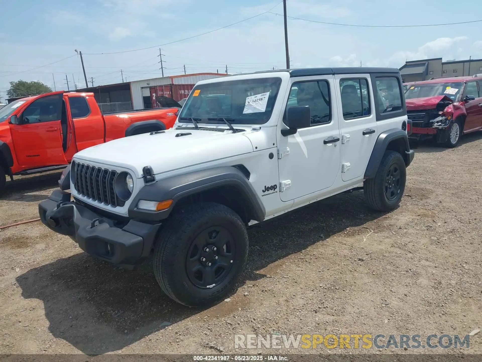 2 Photograph of a damaged car 1C4PJXDG7SW546578 JEEP WRANGLER 2025