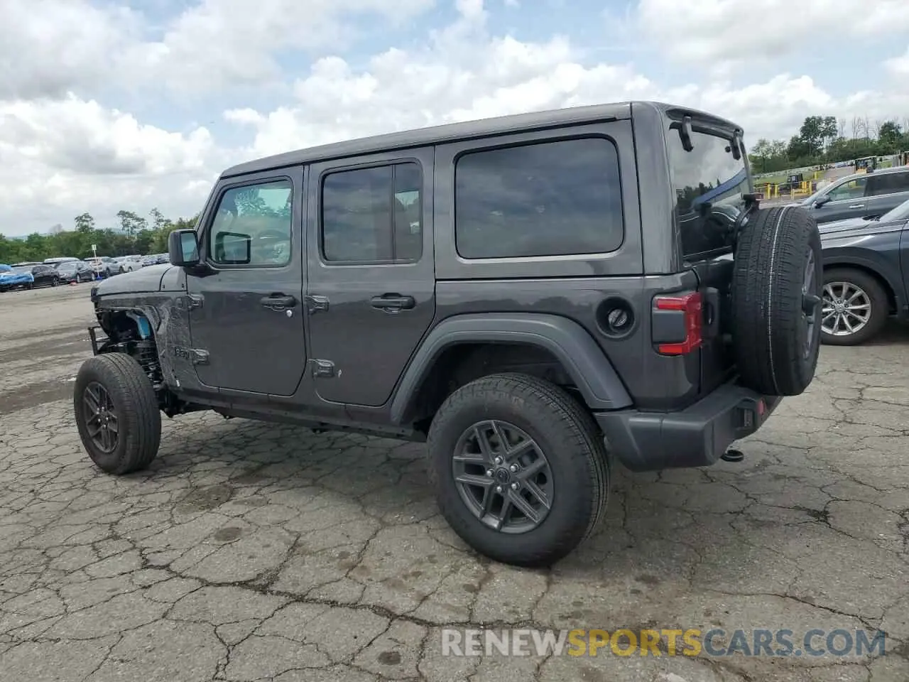 2 Photograph of a damaged car 1C4PJXDN0SW521570 JEEP WRANGLER 2025