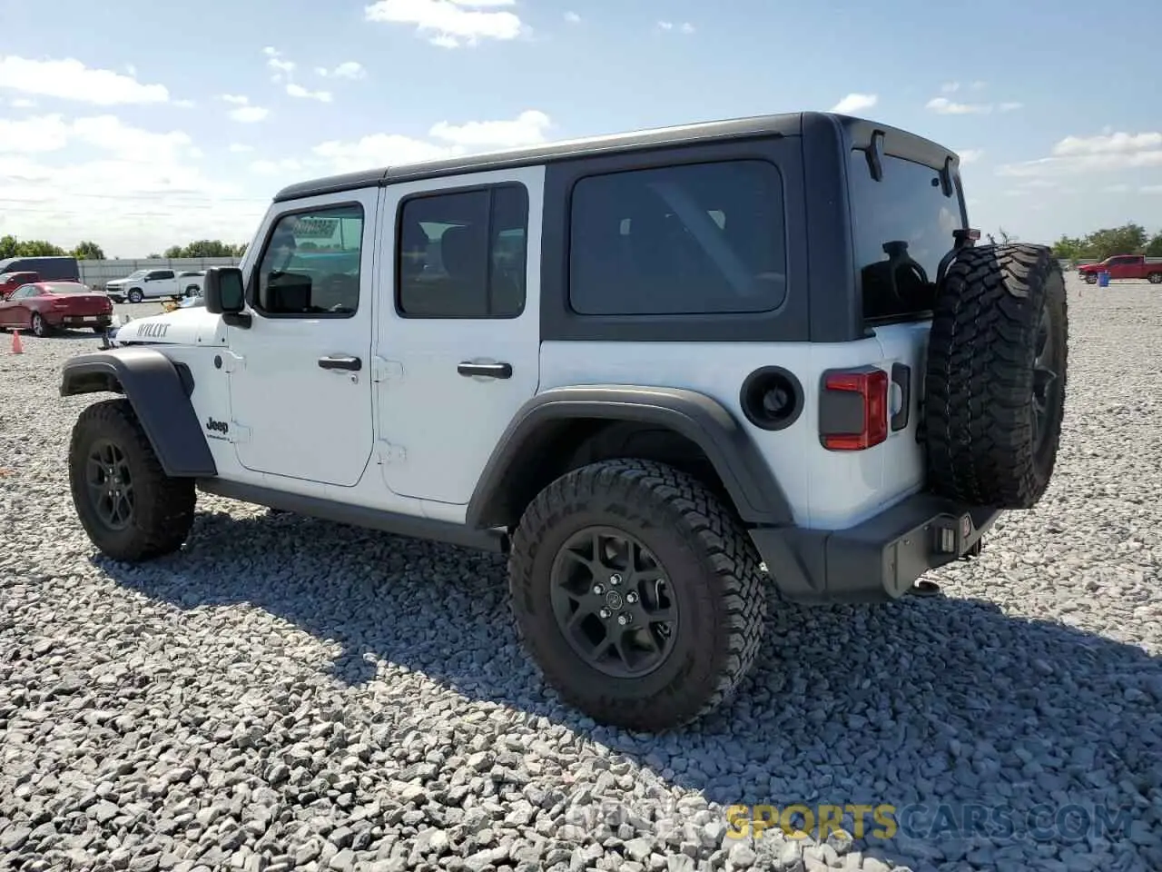 2 Photograph of a damaged car 1C4PJXDN0SW524906 JEEP WRANGLER 2025