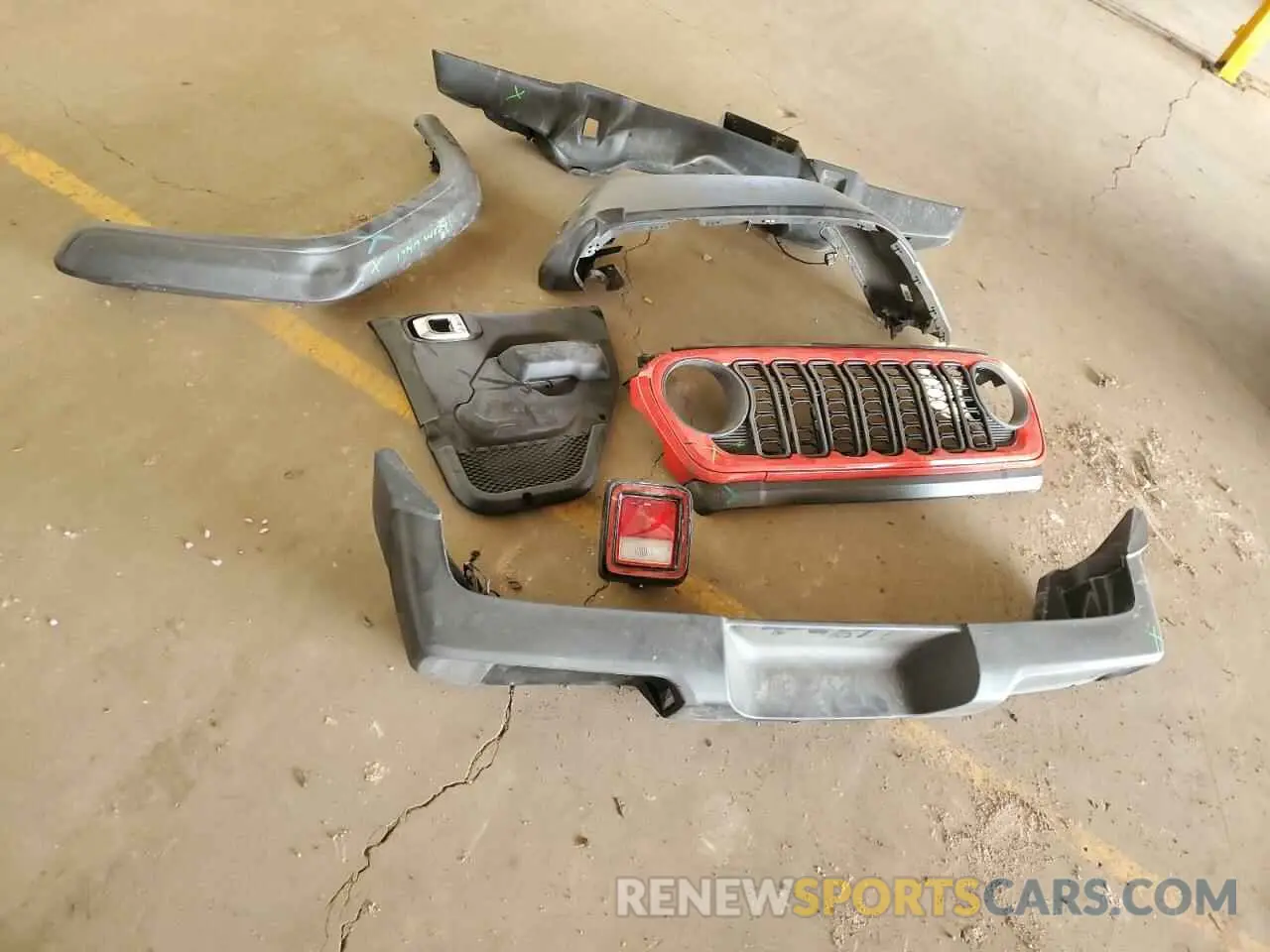 12 Photograph of a damaged car 1C4PJXDN8SW522112 JEEP WRANGLER 2025
