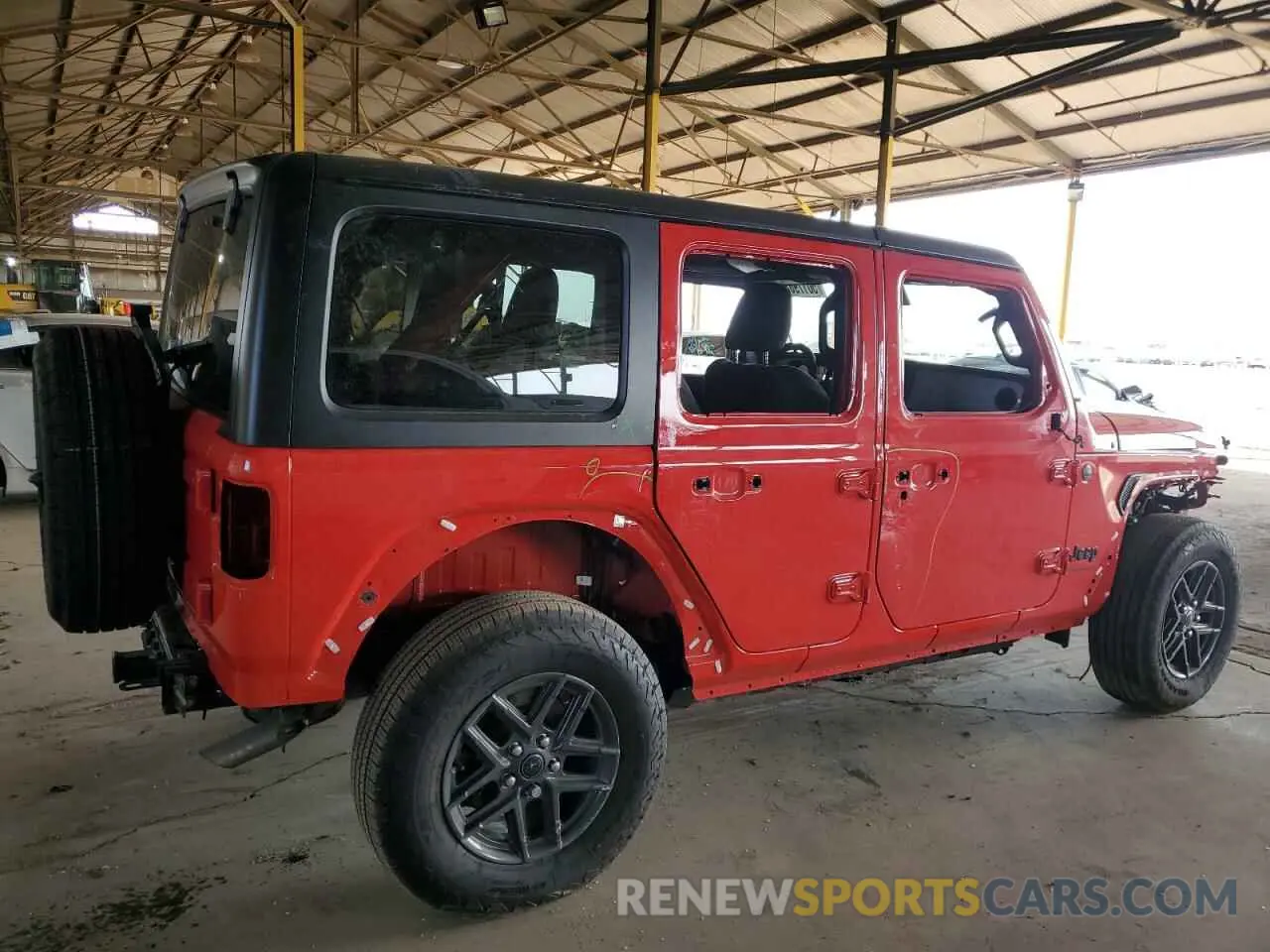 3 Photograph of a damaged car 1C4PJXDN8SW522112 JEEP WRANGLER 2025