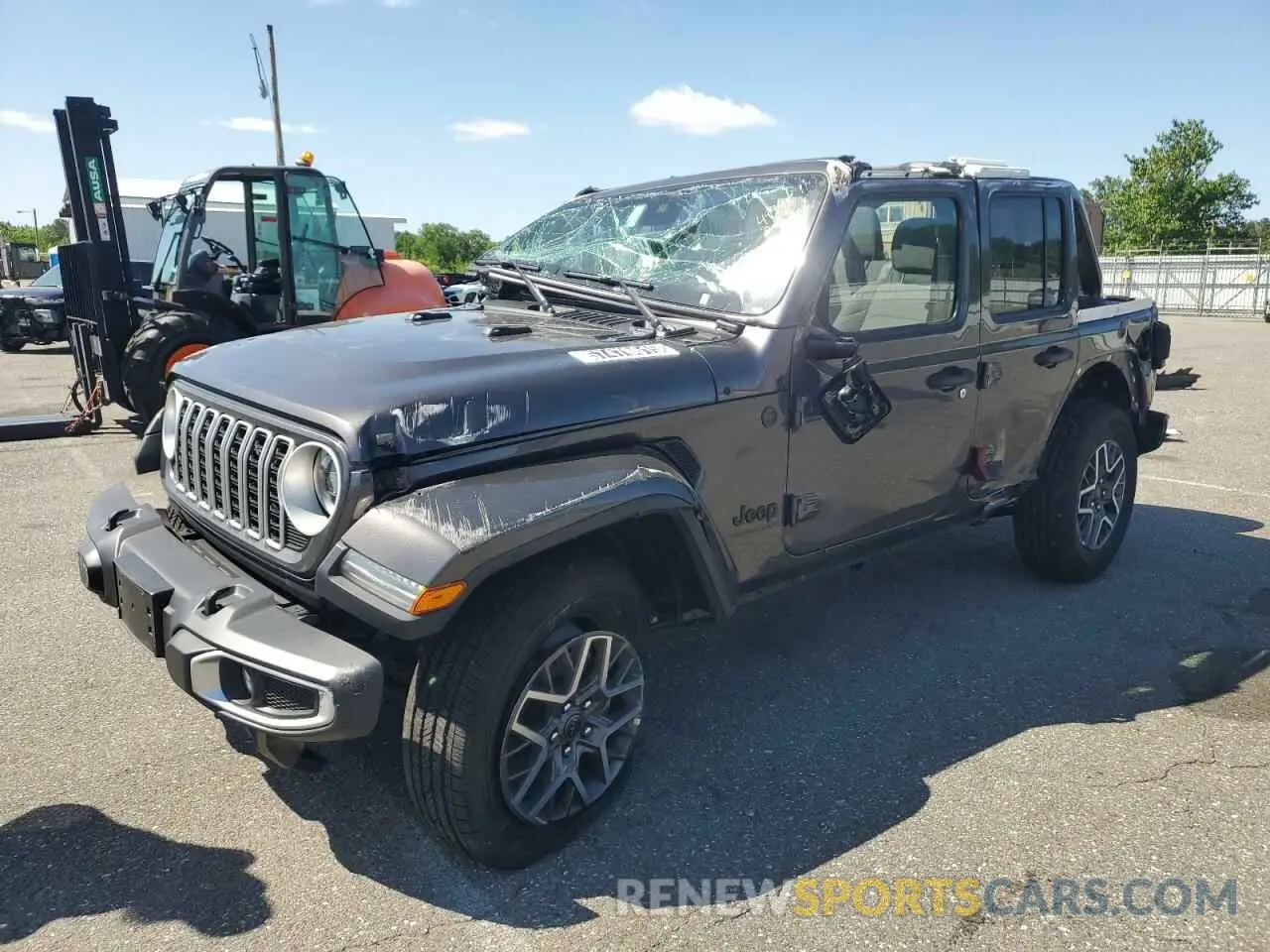 1 Photograph of a damaged car 1C4PJXEN4SW534448 JEEP WRANGLER 2025