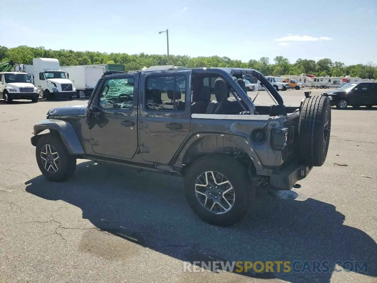2 Photograph of a damaged car 1C4PJXEN4SW534448 JEEP WRANGLER 2025
