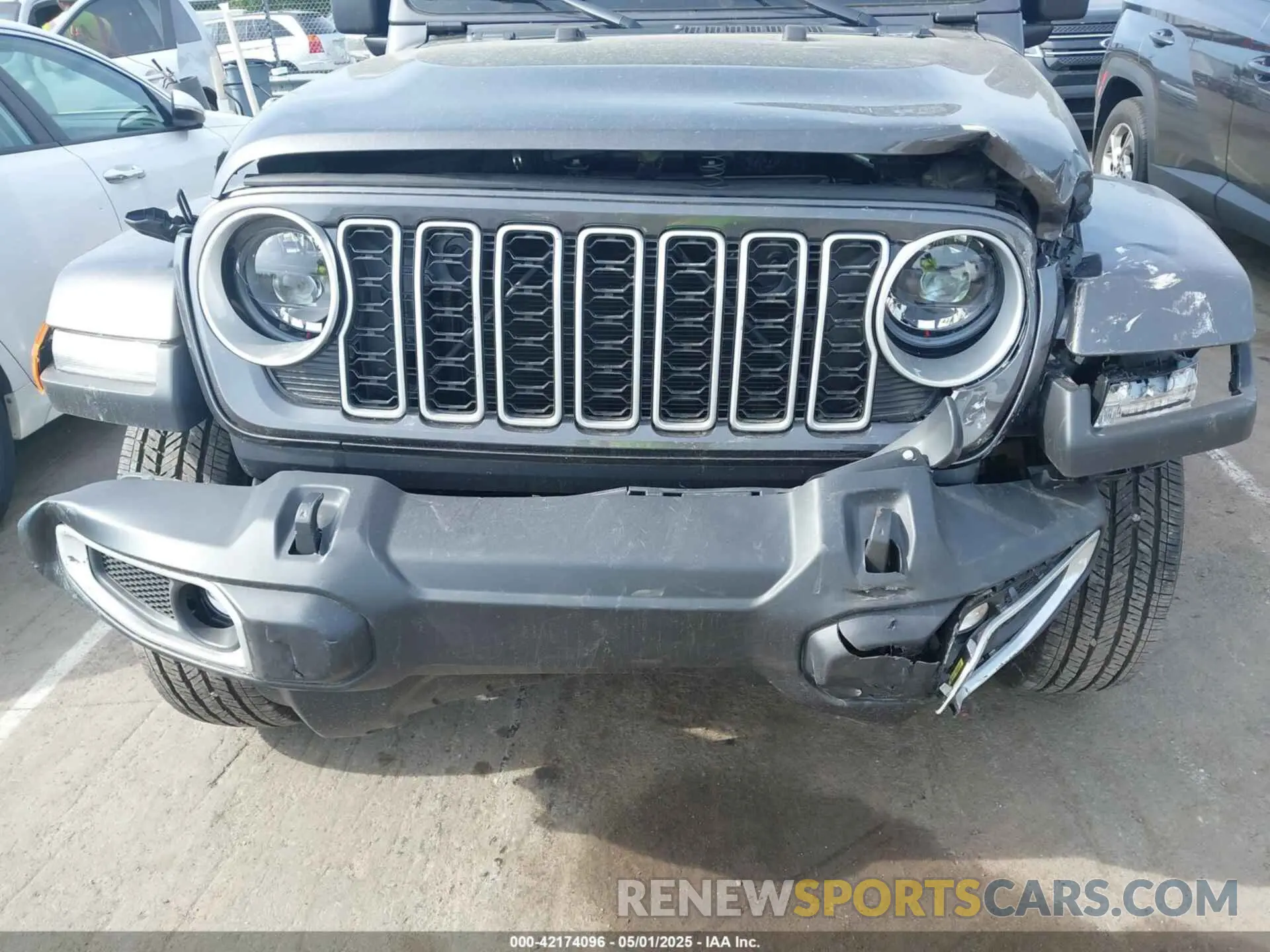 17 Photograph of a damaged car 1C4PJXEN5SW525130 JEEP WRANGLER 2025