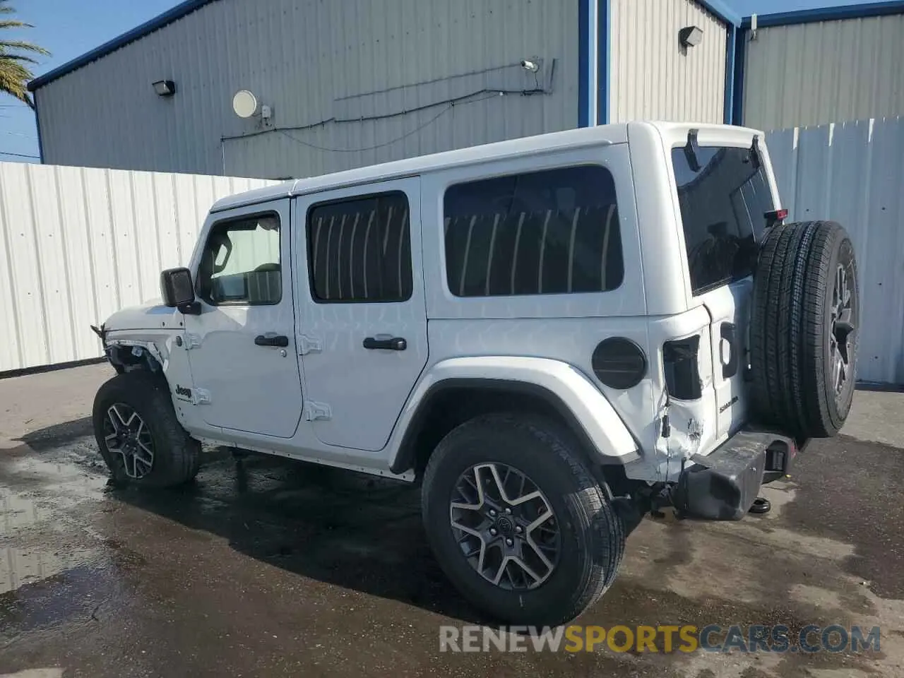 2 Photograph of a damaged car 1C4PJXEN5SW526553 JEEP WRANGLER 2025
