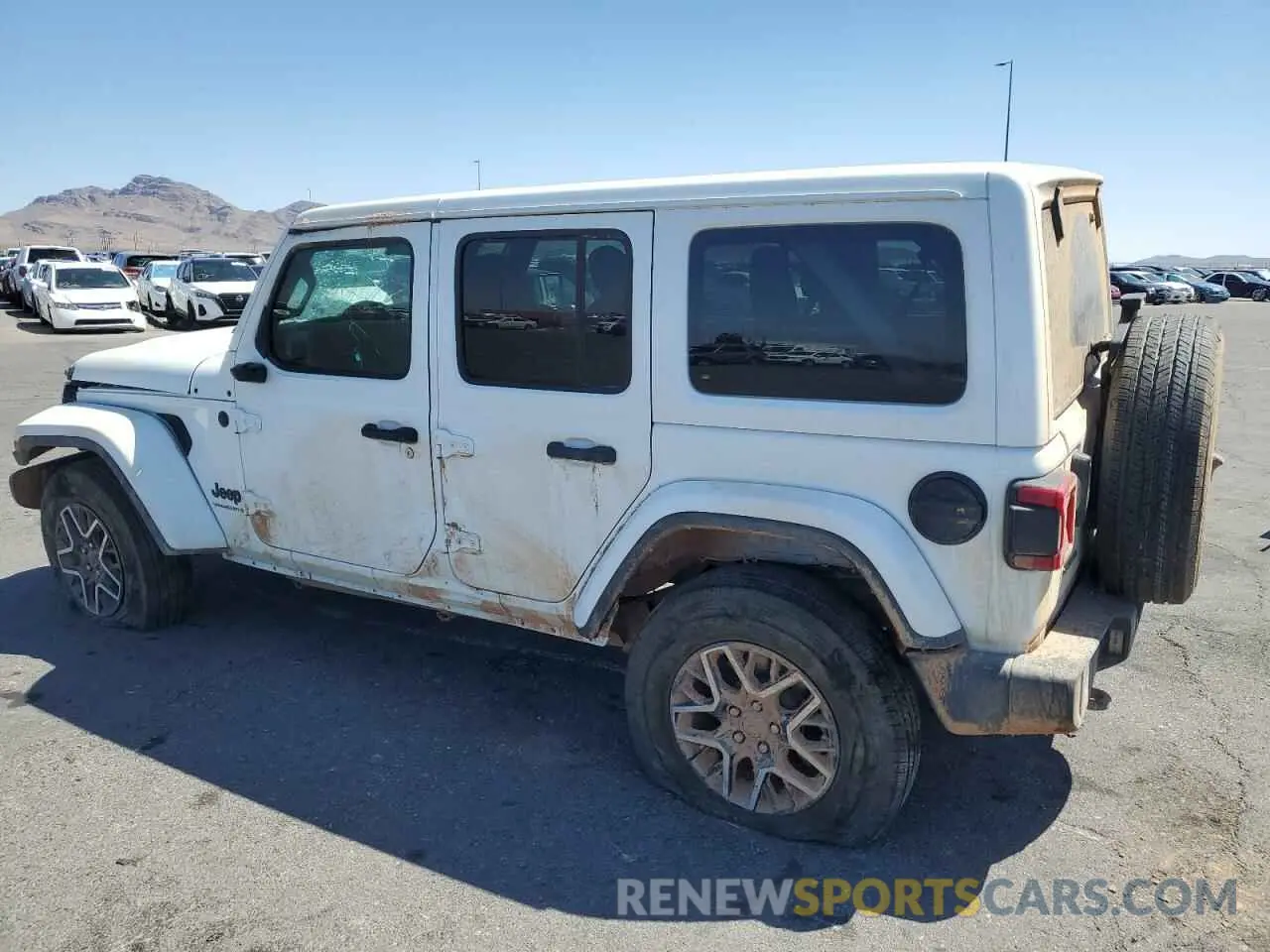 2 Photograph of a damaged car 1C4PJXEN8SW529320 JEEP WRANGLER 2025