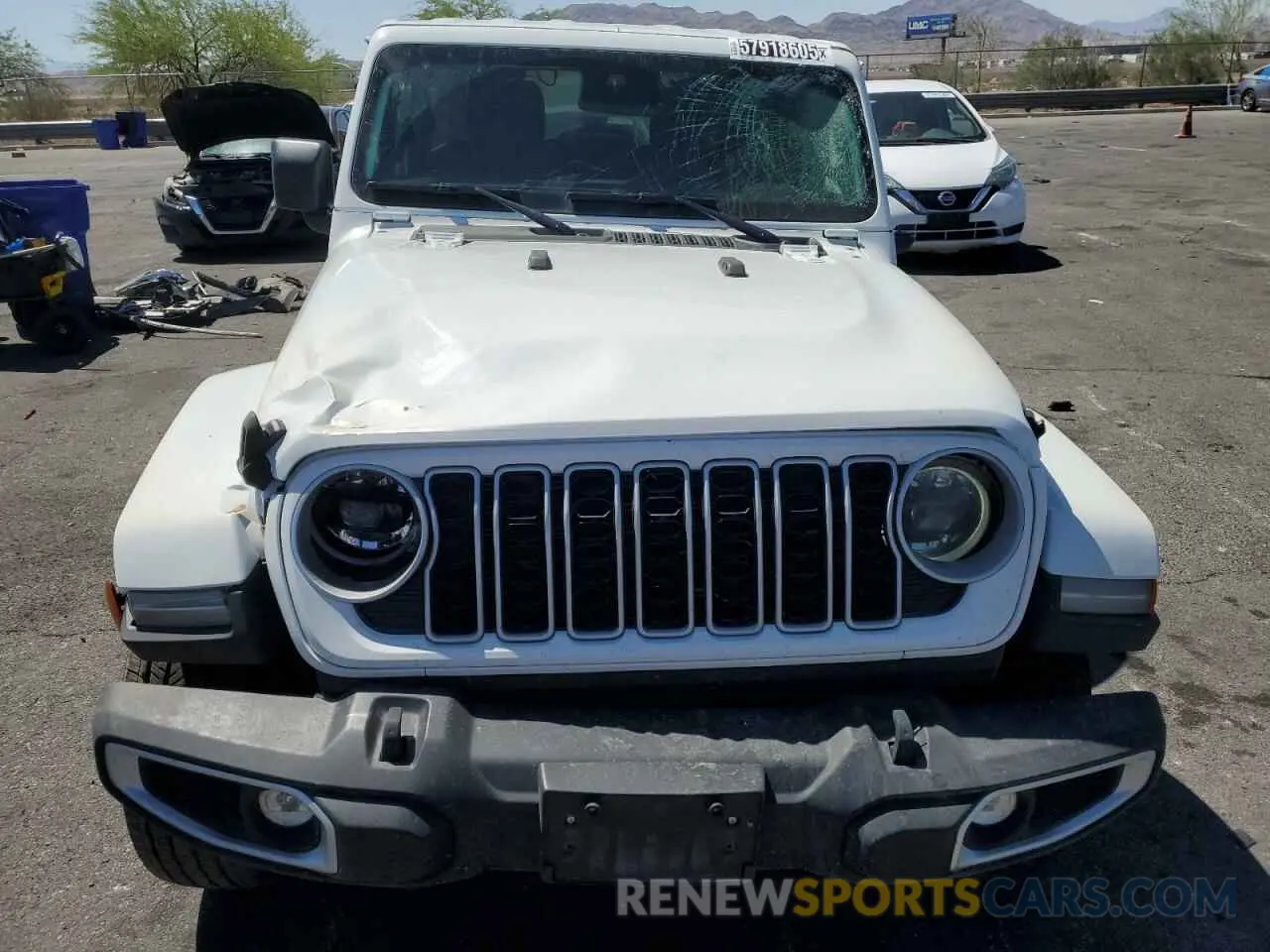 5 Photograph of a damaged car 1C4PJXEN8SW529320 JEEP WRANGLER 2025