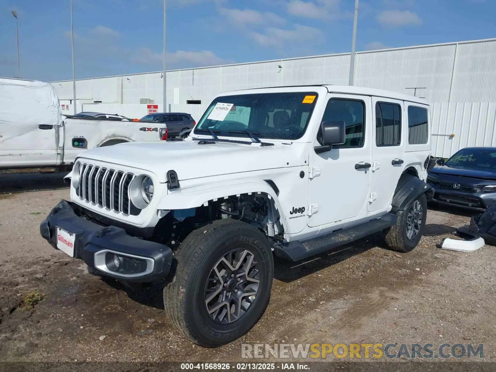 2 Photograph of a damaged car 1C4PJXEN9SW517502 JEEP WRANGLER 2025