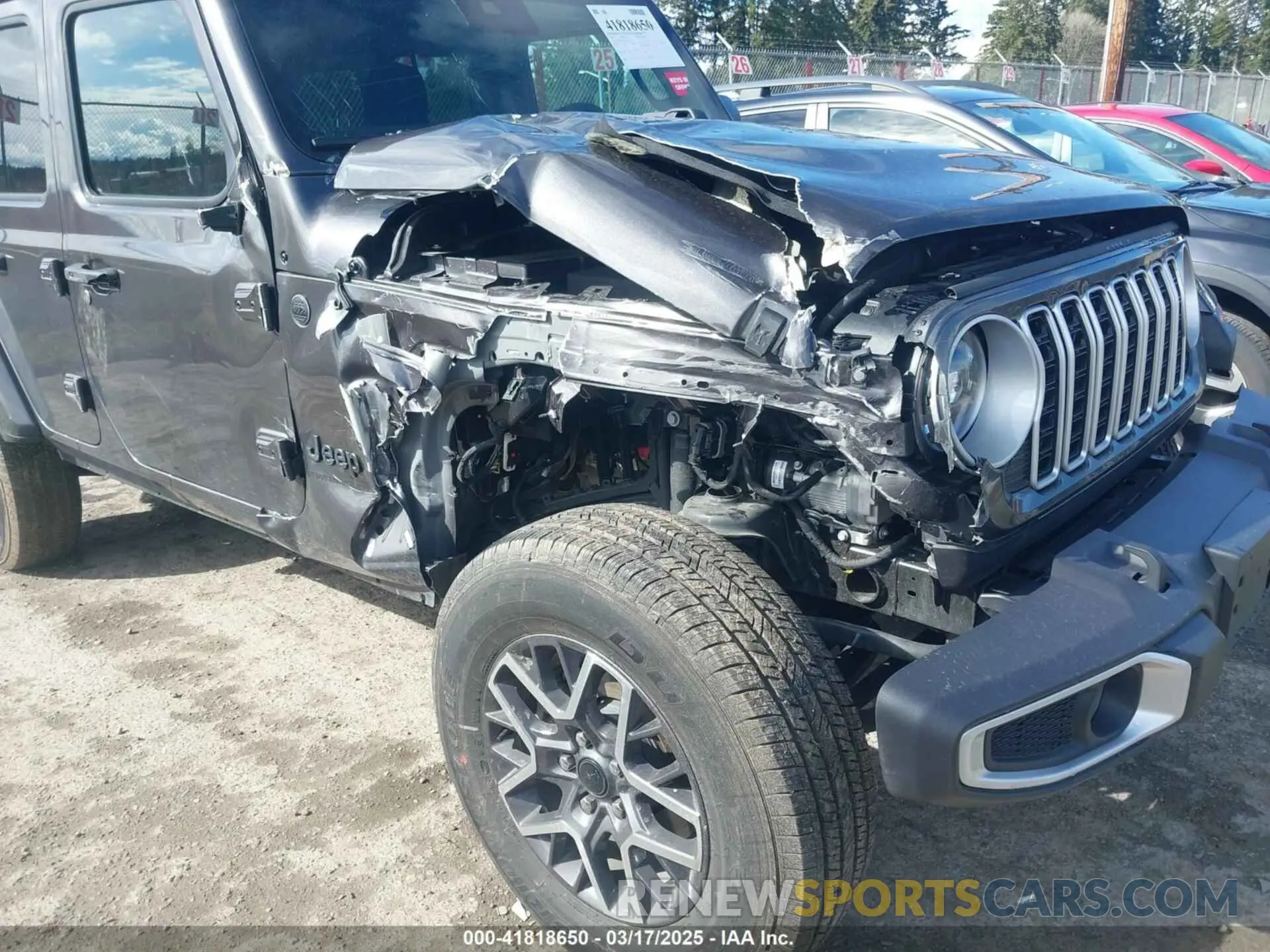 6 Photograph of a damaged car 1C4PJXENXSW527925 JEEP WRANGLER 2025
