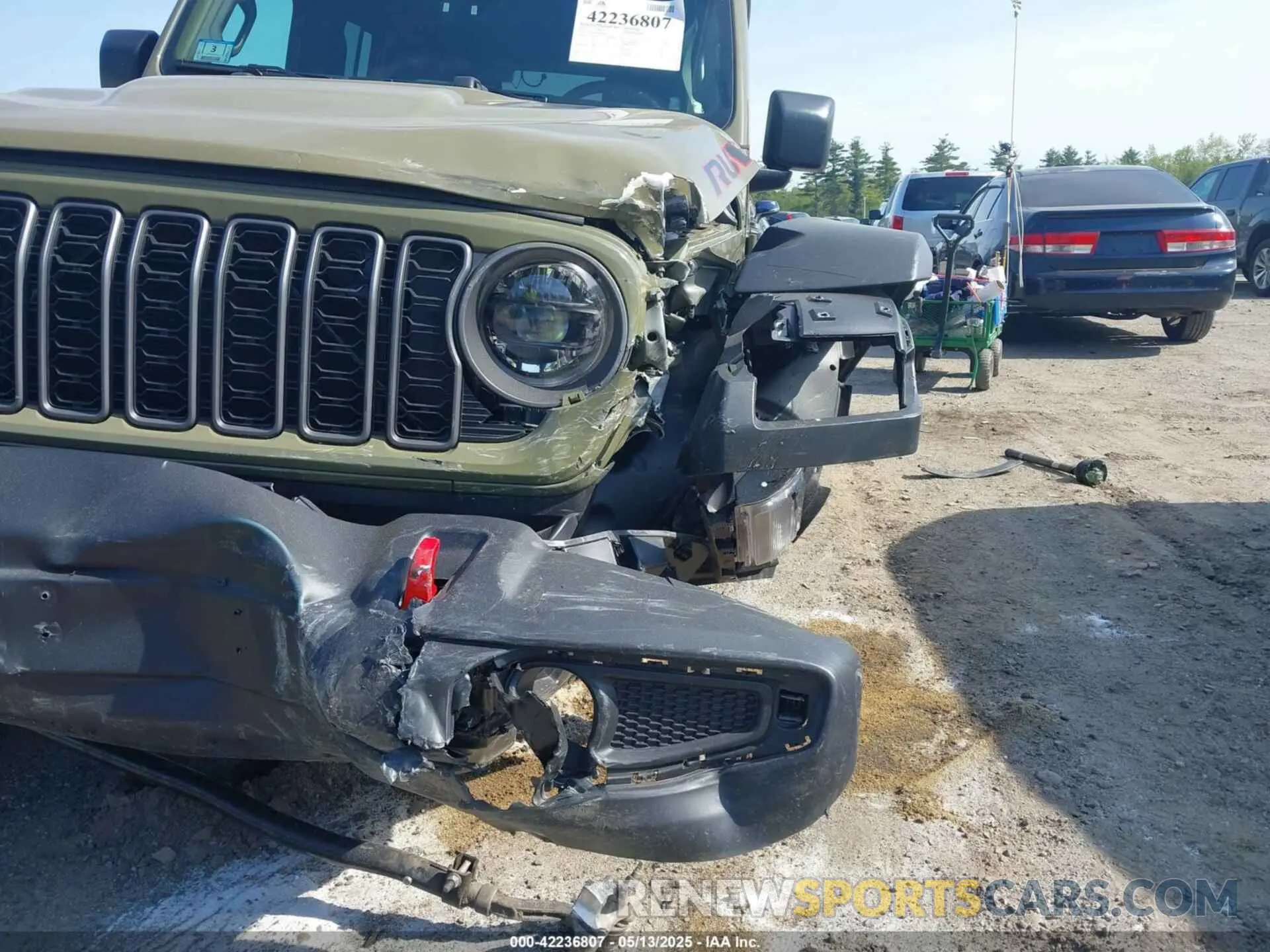 18 Photograph of a damaged car 1C4PJXFN0SW546661 JEEP WRANGLER 2025
