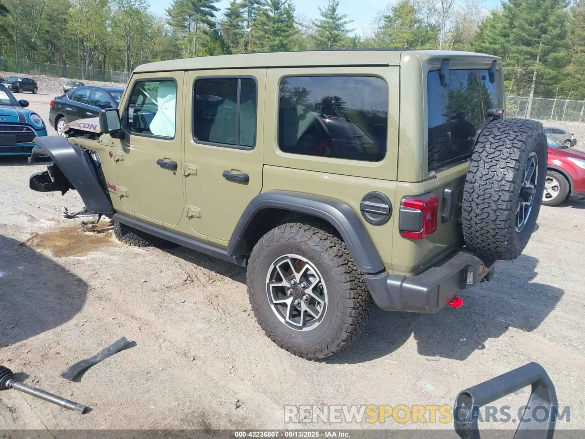 3 Photograph of a damaged car 1C4PJXFN0SW546661 JEEP WRANGLER 2025