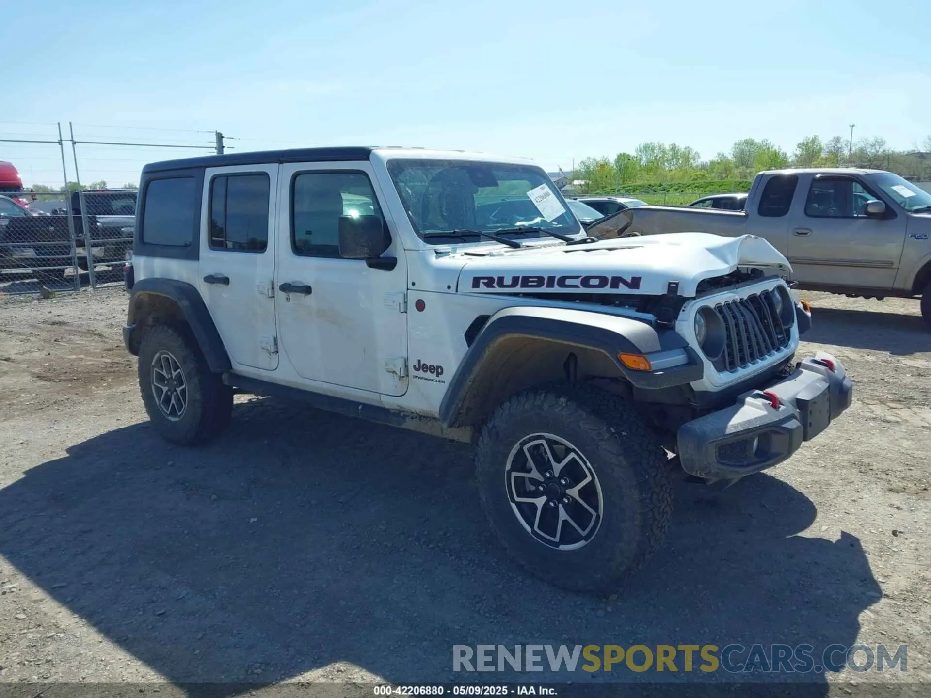 1 Photograph of a damaged car 1C4PJXFN2SW526430 JEEP WRANGLER 2025