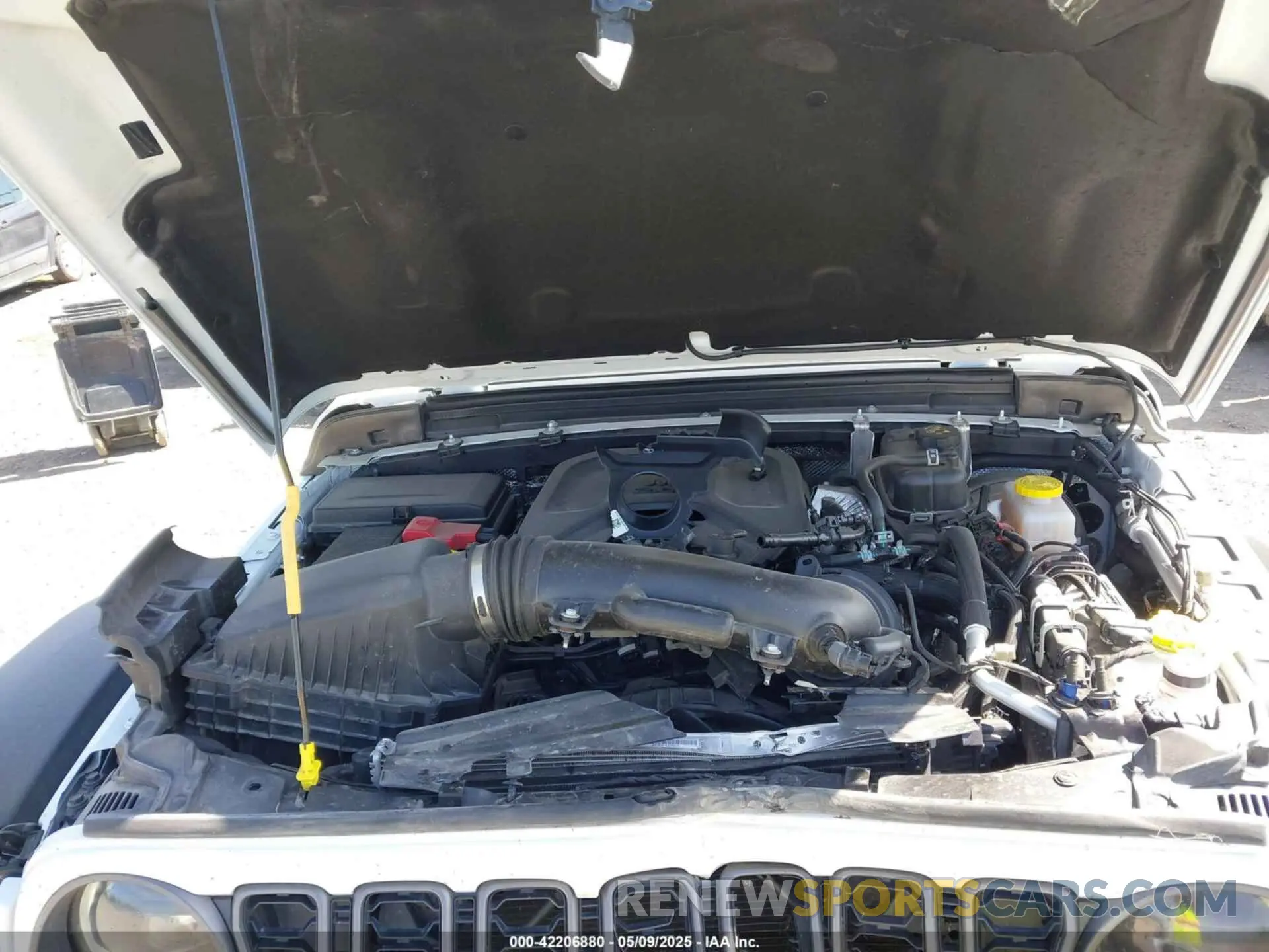 10 Photograph of a damaged car 1C4PJXFN2SW526430 JEEP WRANGLER 2025
