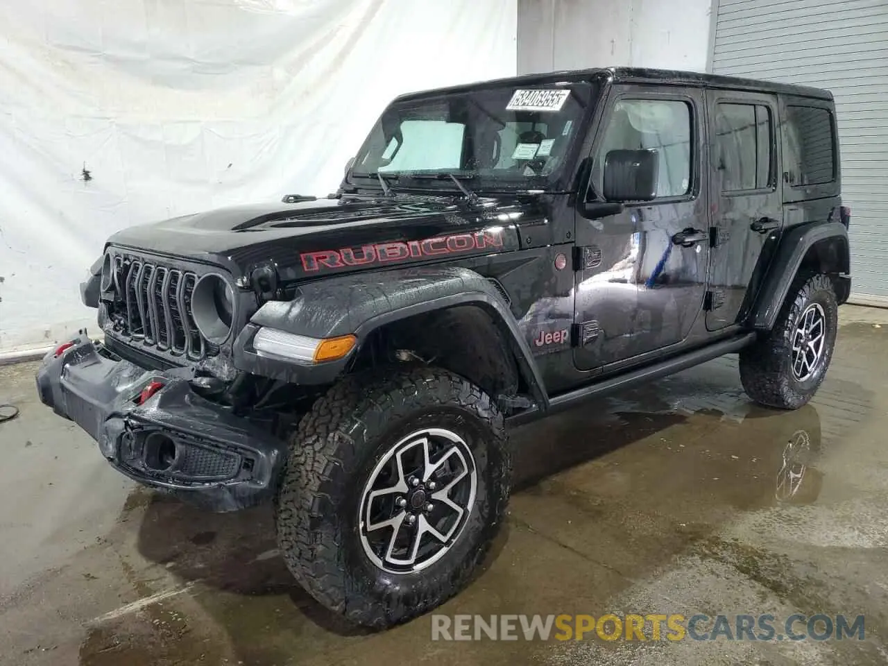 1 Photograph of a damaged car 1C4PJXFN3SW572610 JEEP WRANGLER 2025