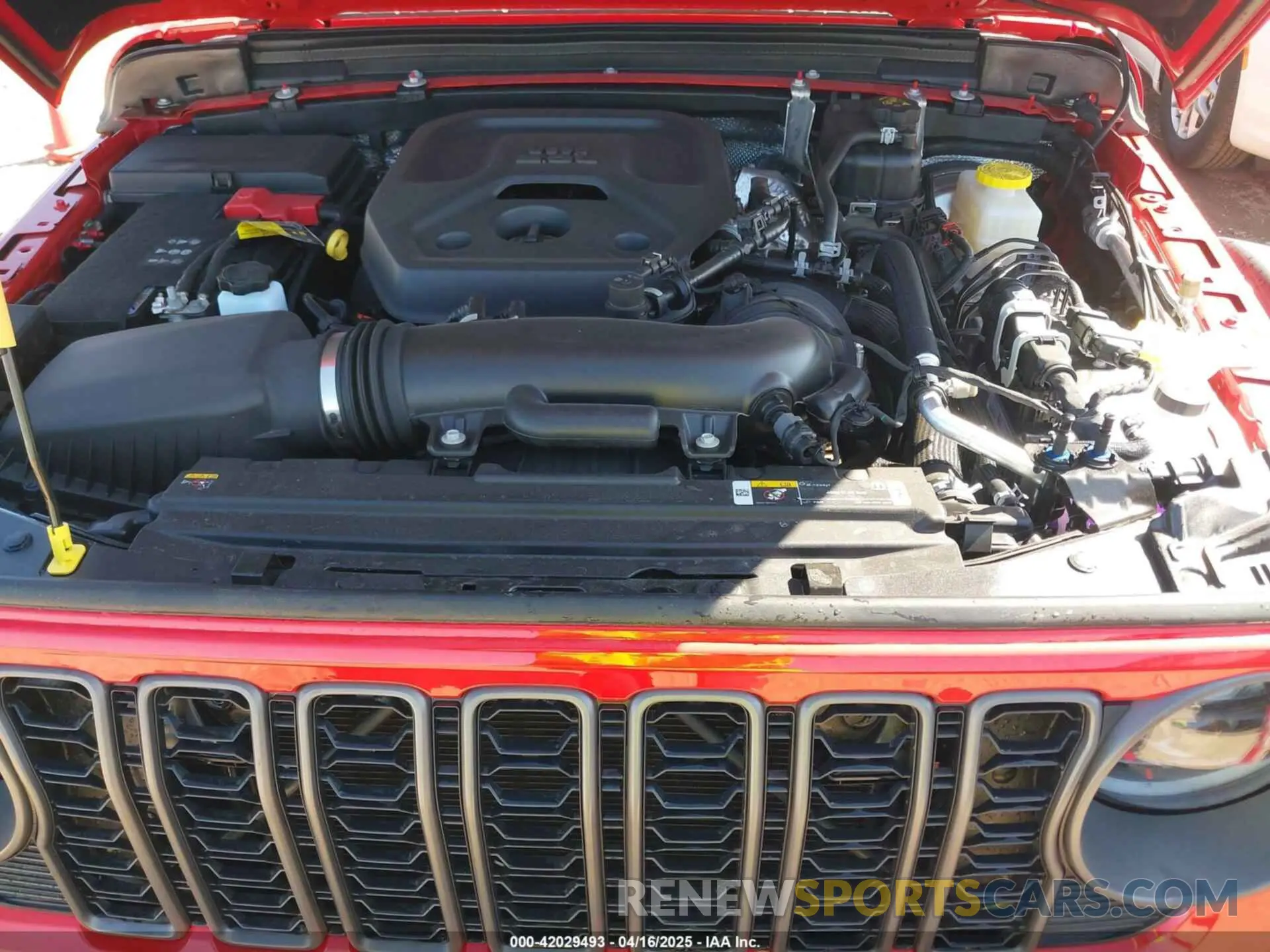 10 Photograph of a damaged car 1C4PJXFN8SW525573 JEEP WRANGLER 2025