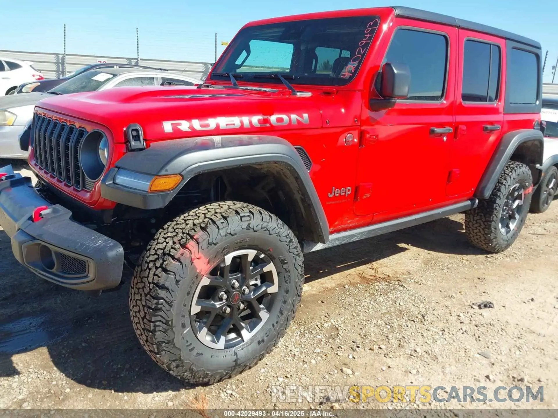 2 Photograph of a damaged car 1C4PJXFN8SW525573 JEEP WRANGLER 2025