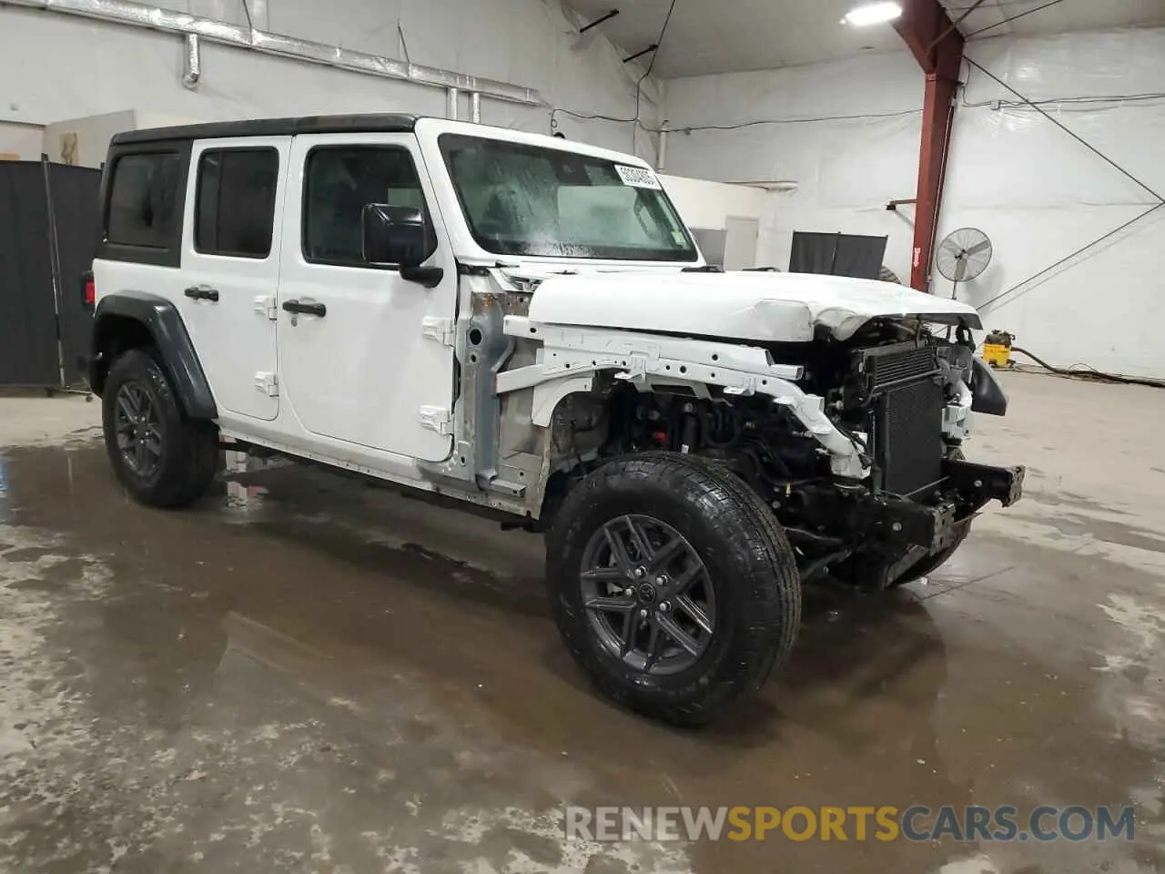 4 Photograph of a damaged car 1C4PJXKN9SW519710 JEEP WRANGLER 2025