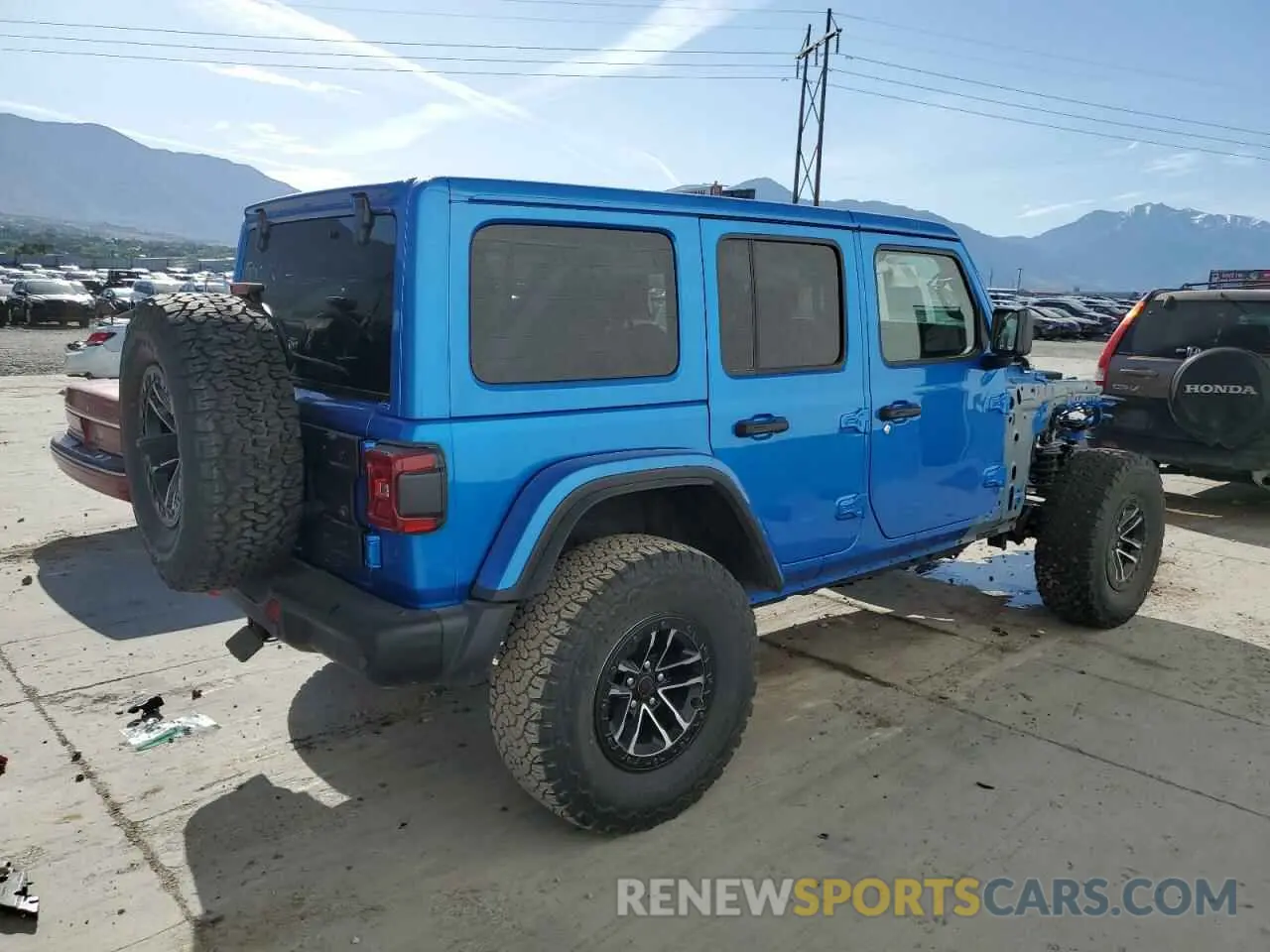 3 Photograph of a damaged car 1C4RJXFN4SW536904 JEEP WRANGLER 2025